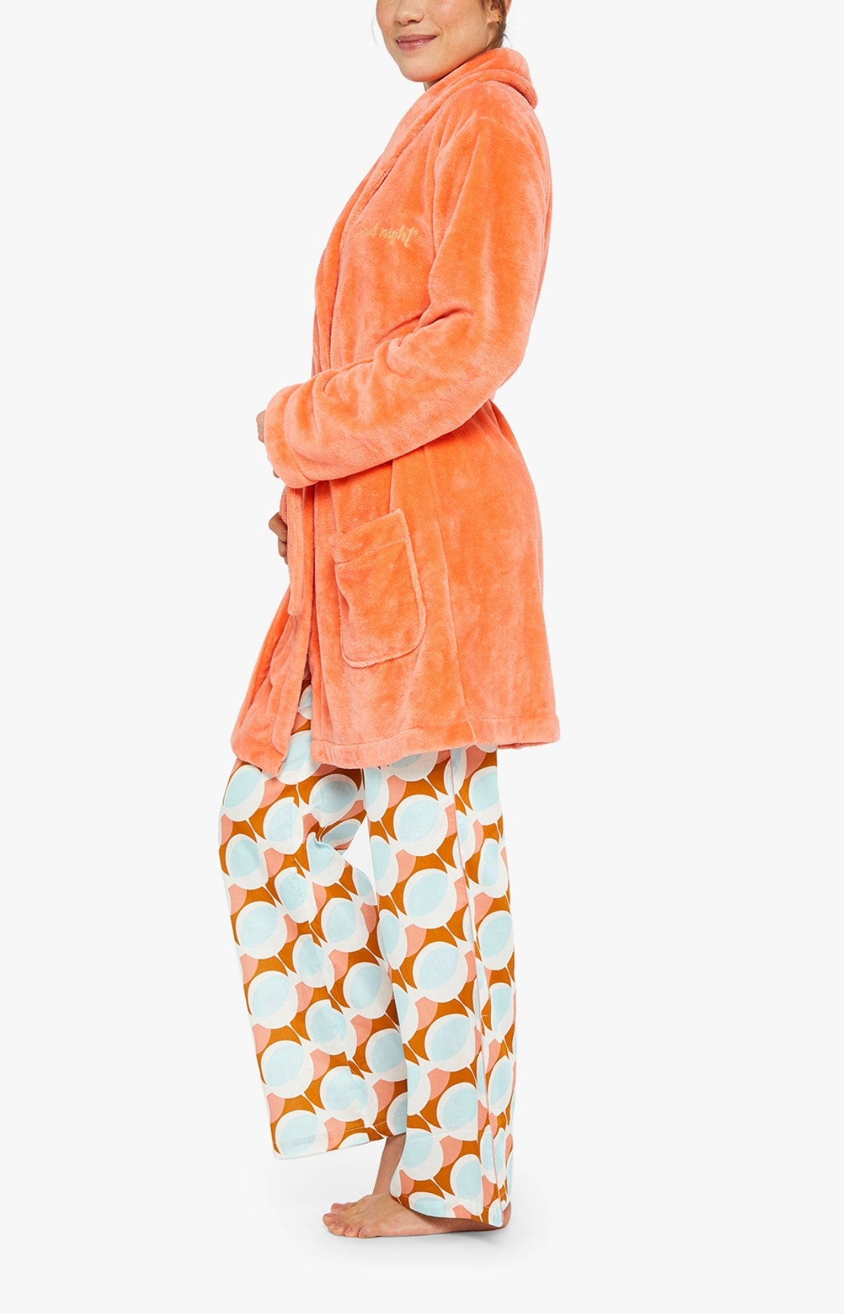 arthur-bob-corail-robe-de-chambre-femme-polaire image 5