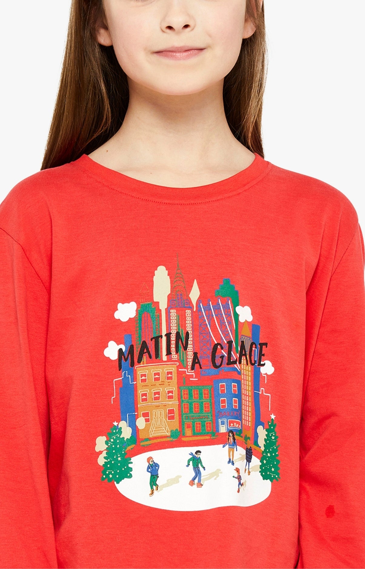 arthur-bob-pyjama-enfant-matin-glace-blanc-8a-coton-bio image 4