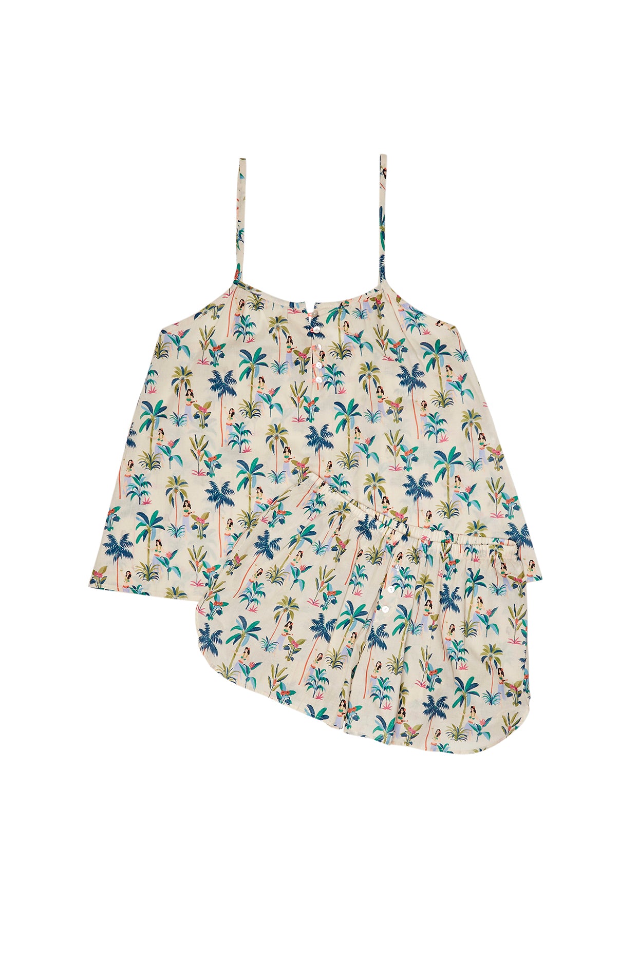 arthur-bob-vahin-caraco-short-coton-multicolore image 3