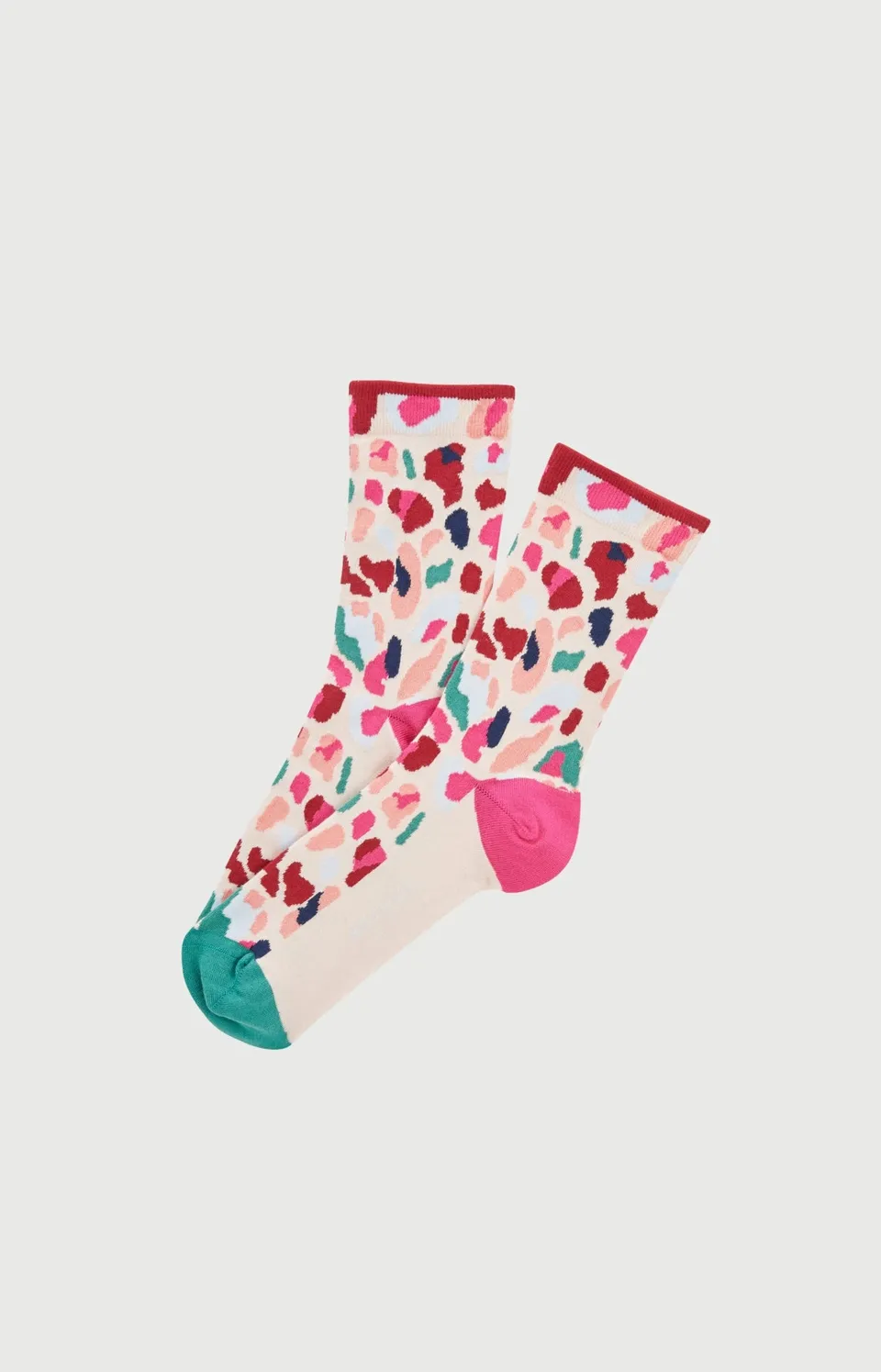 arthur-bob-l-opoldine-chaussettes-multicolore-coton-l-opard image 1
