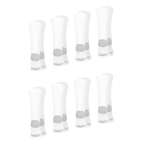 athena-ecopack-lot-8-chaussettes-homme-39-42-blanc-gris image 7