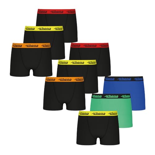 athena-ecopack-lot-9-boxers-gar-on-coton-4-5-ans image 4