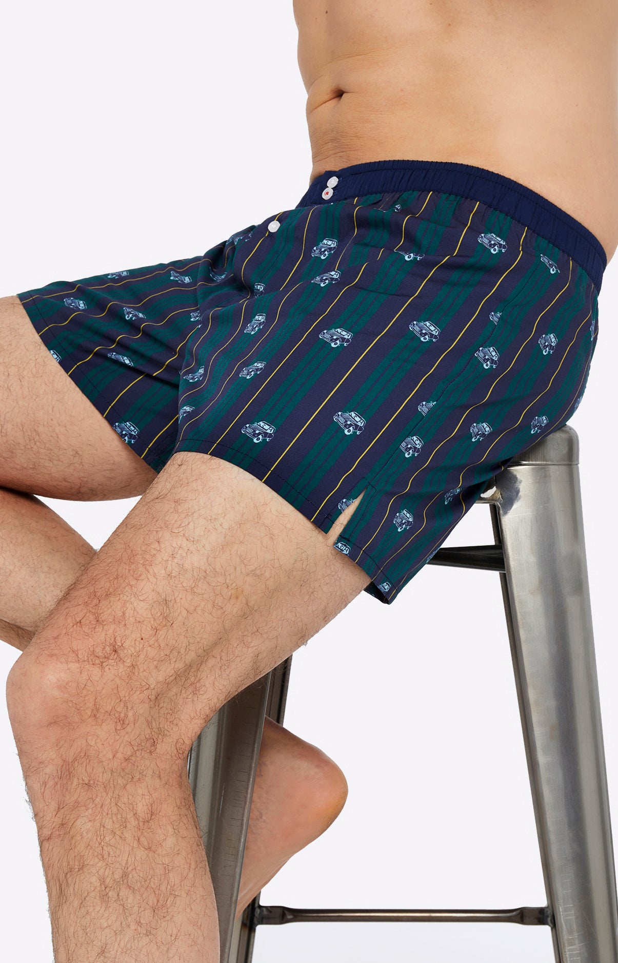 arthur-le-club-n-1075-cale-on-homme-vert-coton-bio image 5