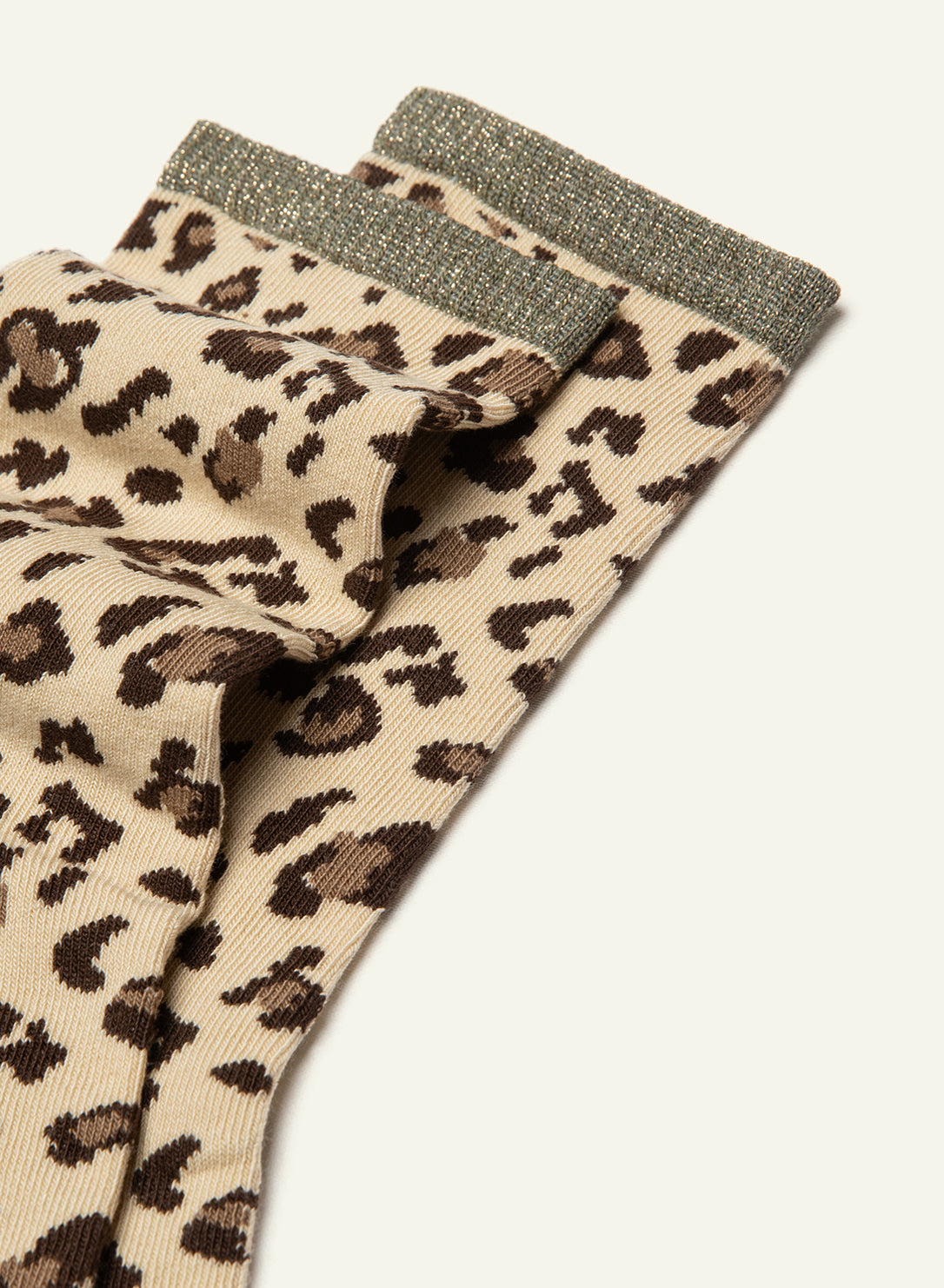 archiduchesse-paillet-e-l-opard-scintillante-kaki-chaussettes-36-41 image 4