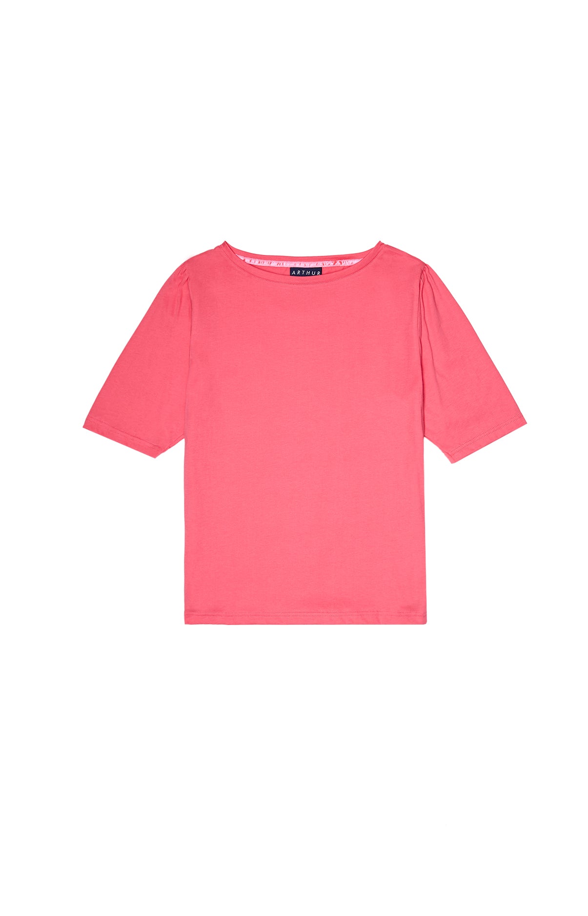 arthur-bob-candy-tee-shirt-femme-rose-coton-bio image 3