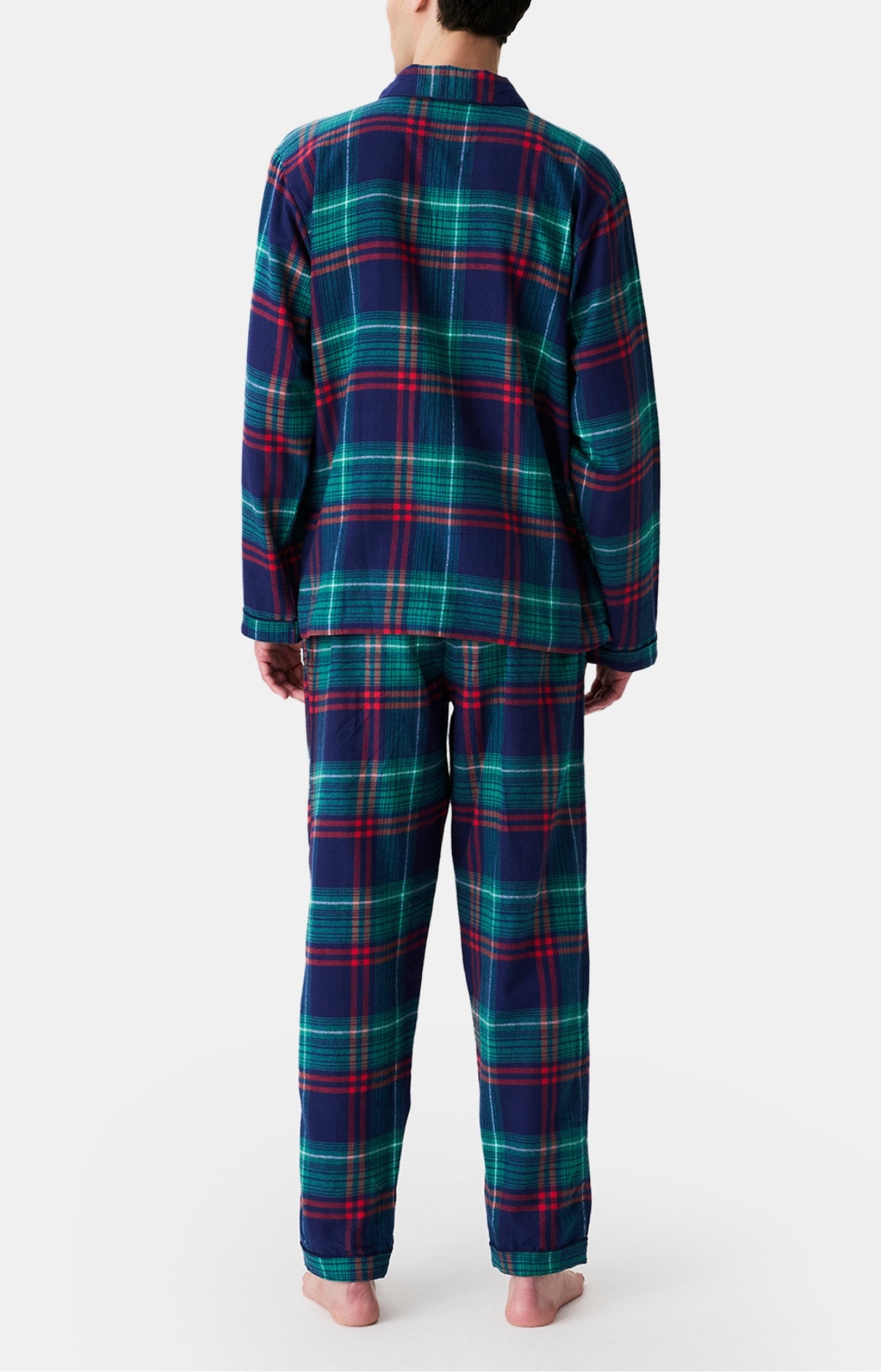 arthur-bob-thomas-pyjama-flanelle-homme-marine-pilou image 6