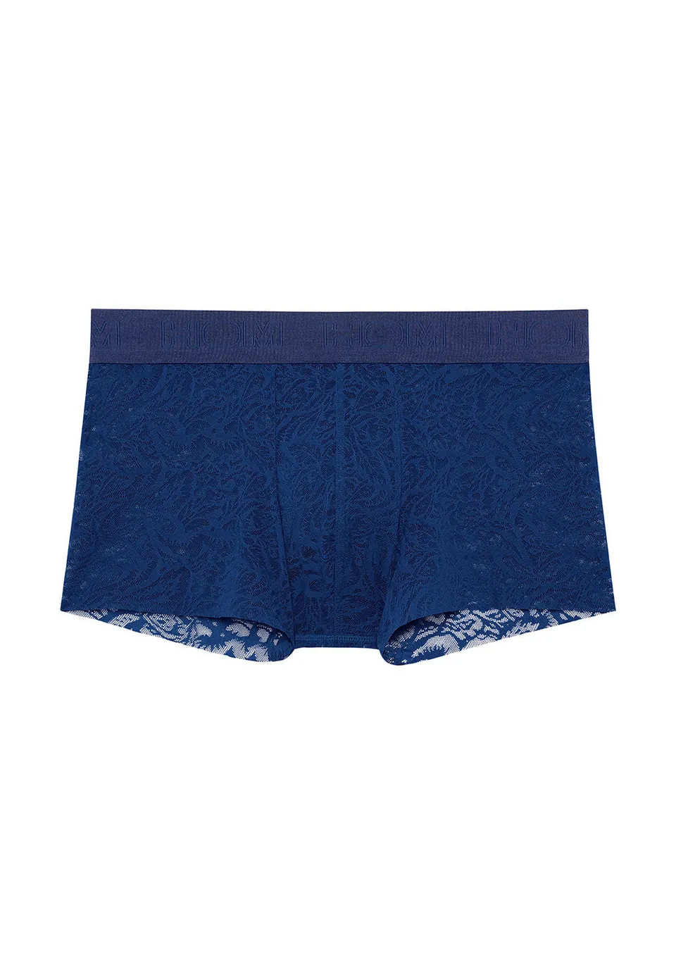 hom-free-cut-lace-boxer-navy-dentelle-stretch image 1