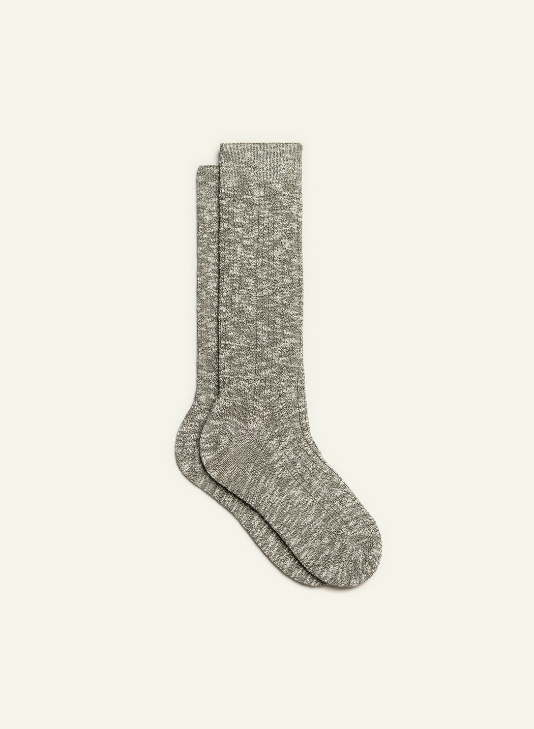 archiduchesse-cocooning-d-hiver-kaki-sombre-chaussettes-chaudes image 2