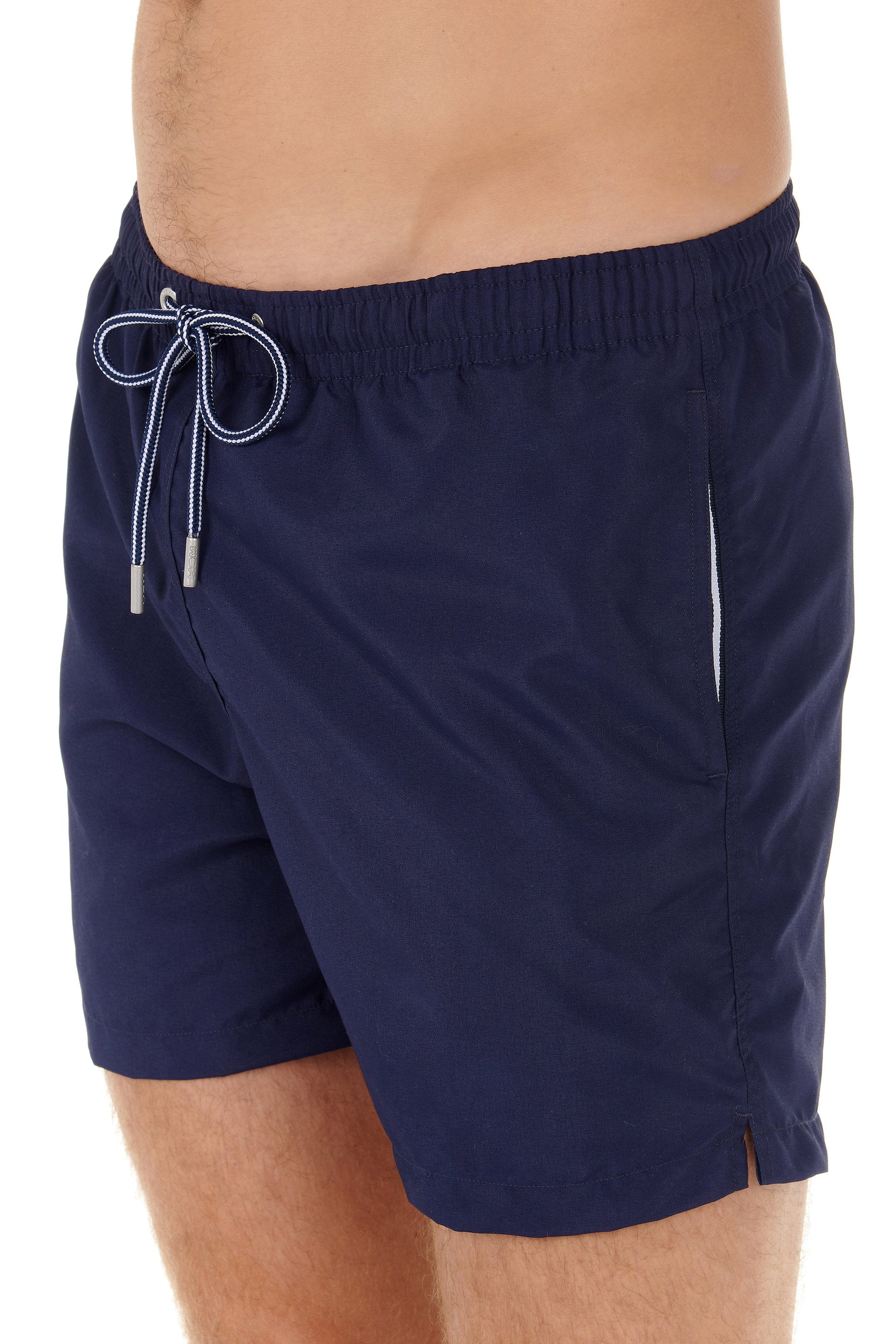 hom-h-fresh-sea-life-short-de-bain-homme-bleu-marine-polyester image 3