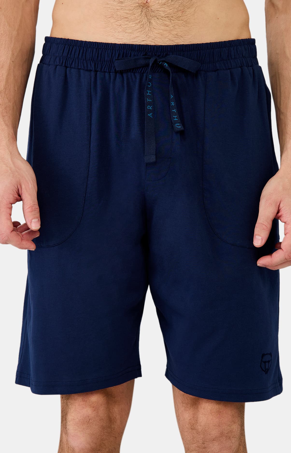 arthur-bob-short-coton-bio-marine-homewear image 4