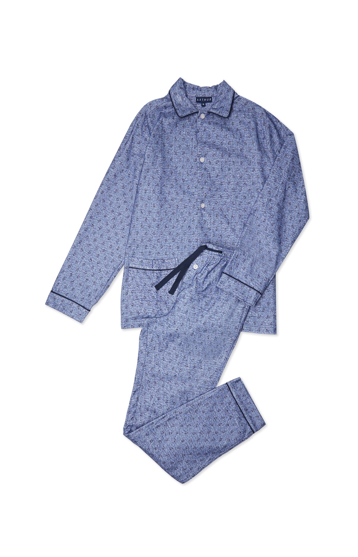 arthur-bob-pilou-clock-pyjama-homme-c-ladon-chaud image 3