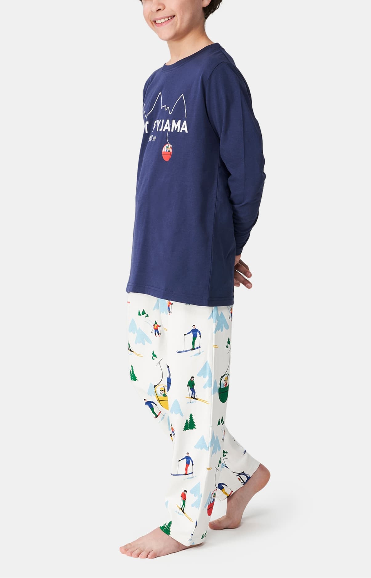 arthur-bob-pyjama-enfant-mont-pyjama-blanc-coton image 5