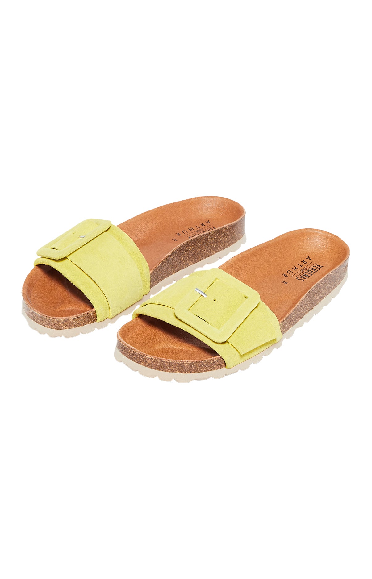 arthur-bob-citron-sandales-femme-cuir-citron image 1