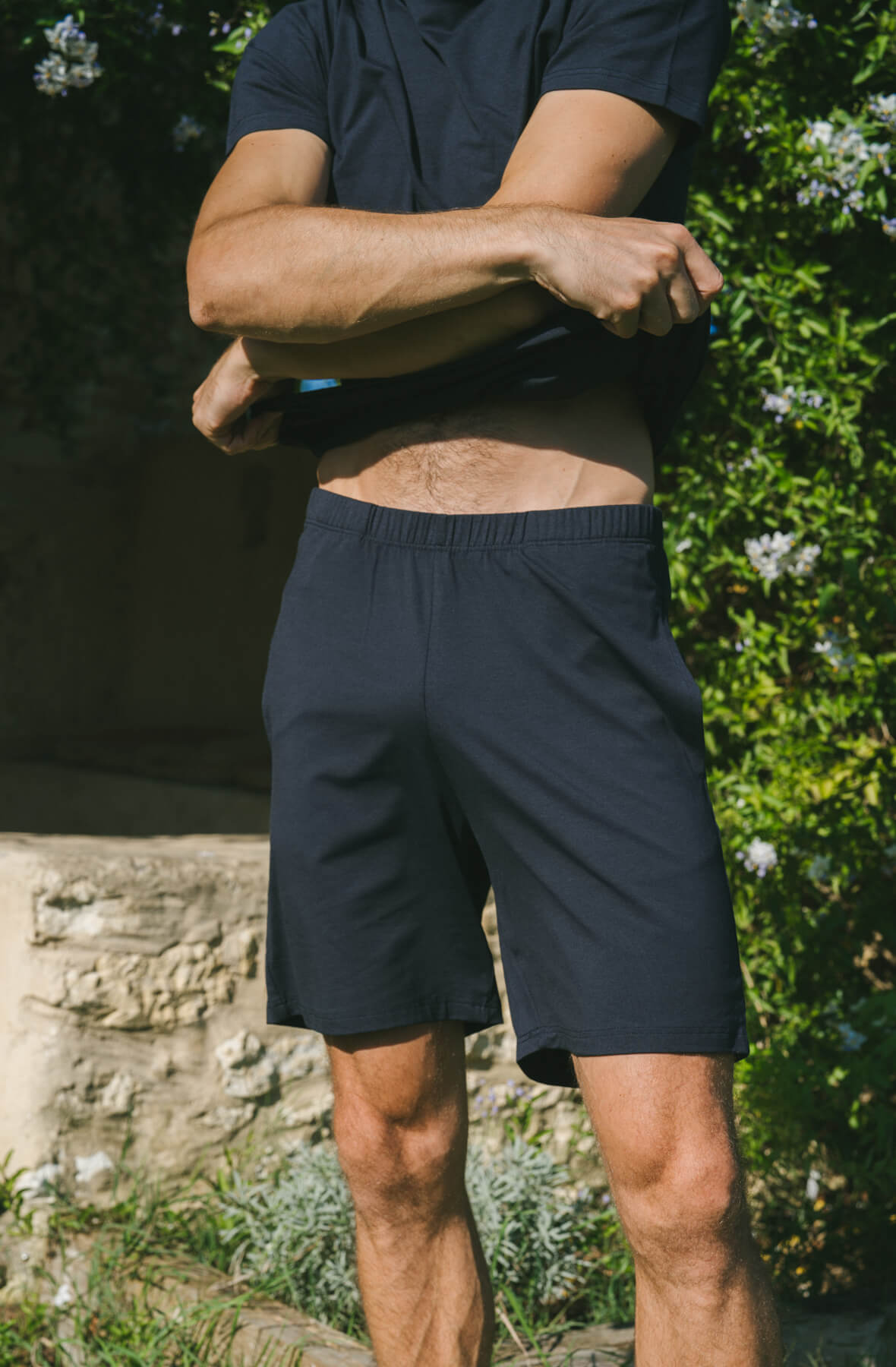 p-trone-short-de-pyjama-homme-coton-modal image 4