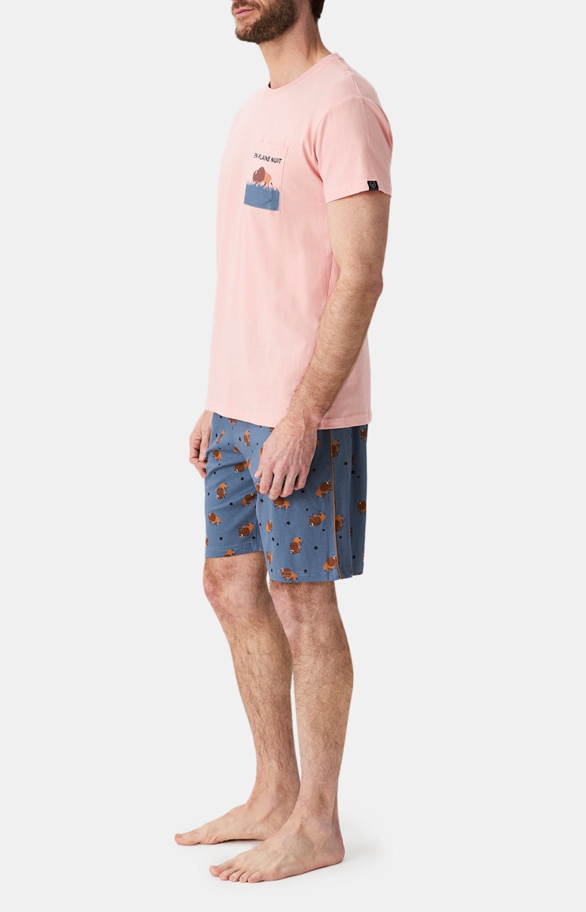 arthur-bob-pyjashort-en-plaine-nuit-ardoise-bio image 5