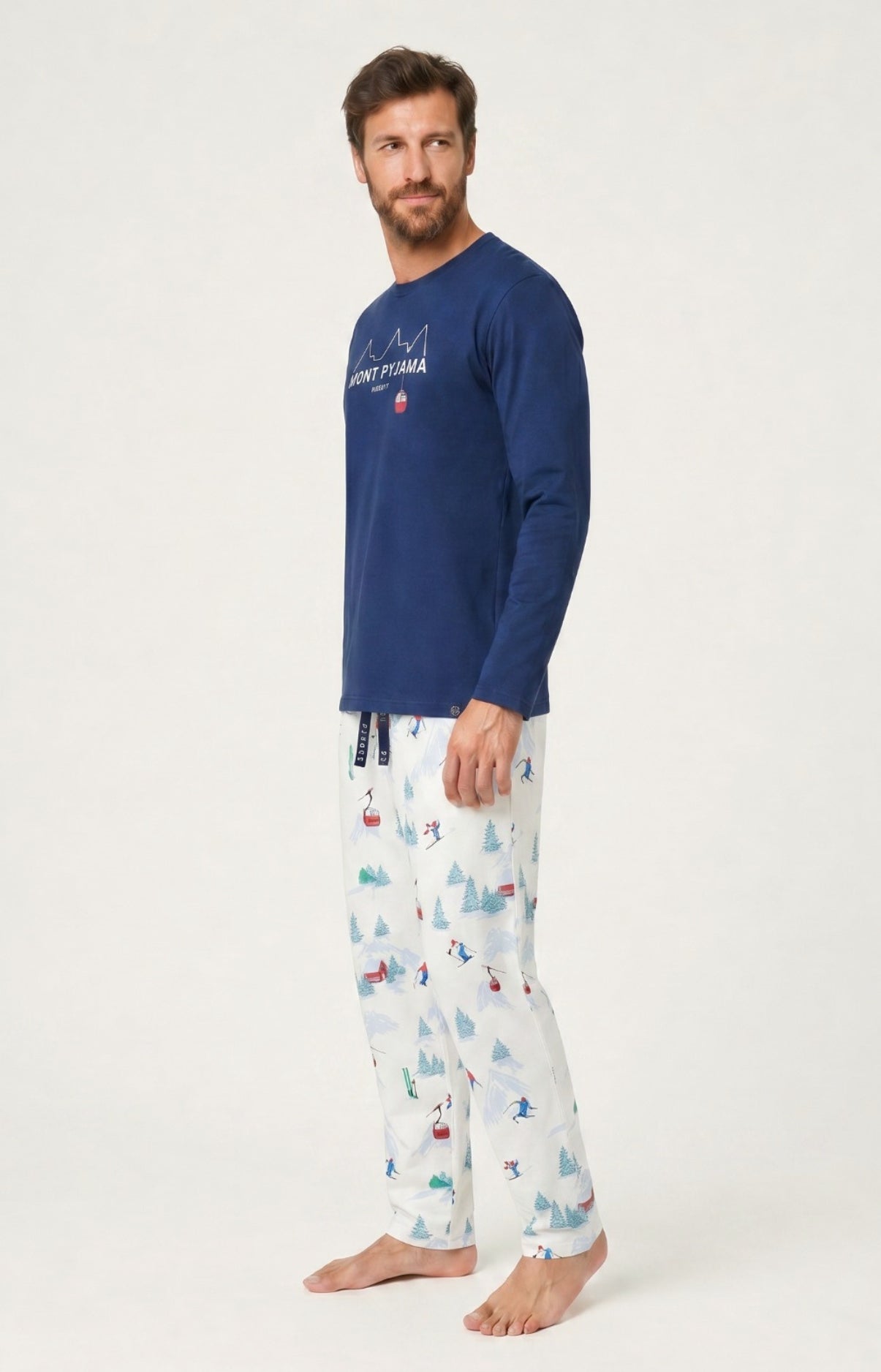 arthur-bob-pyjama-homme-blanc-coton-r-ves-au-sommet image 4