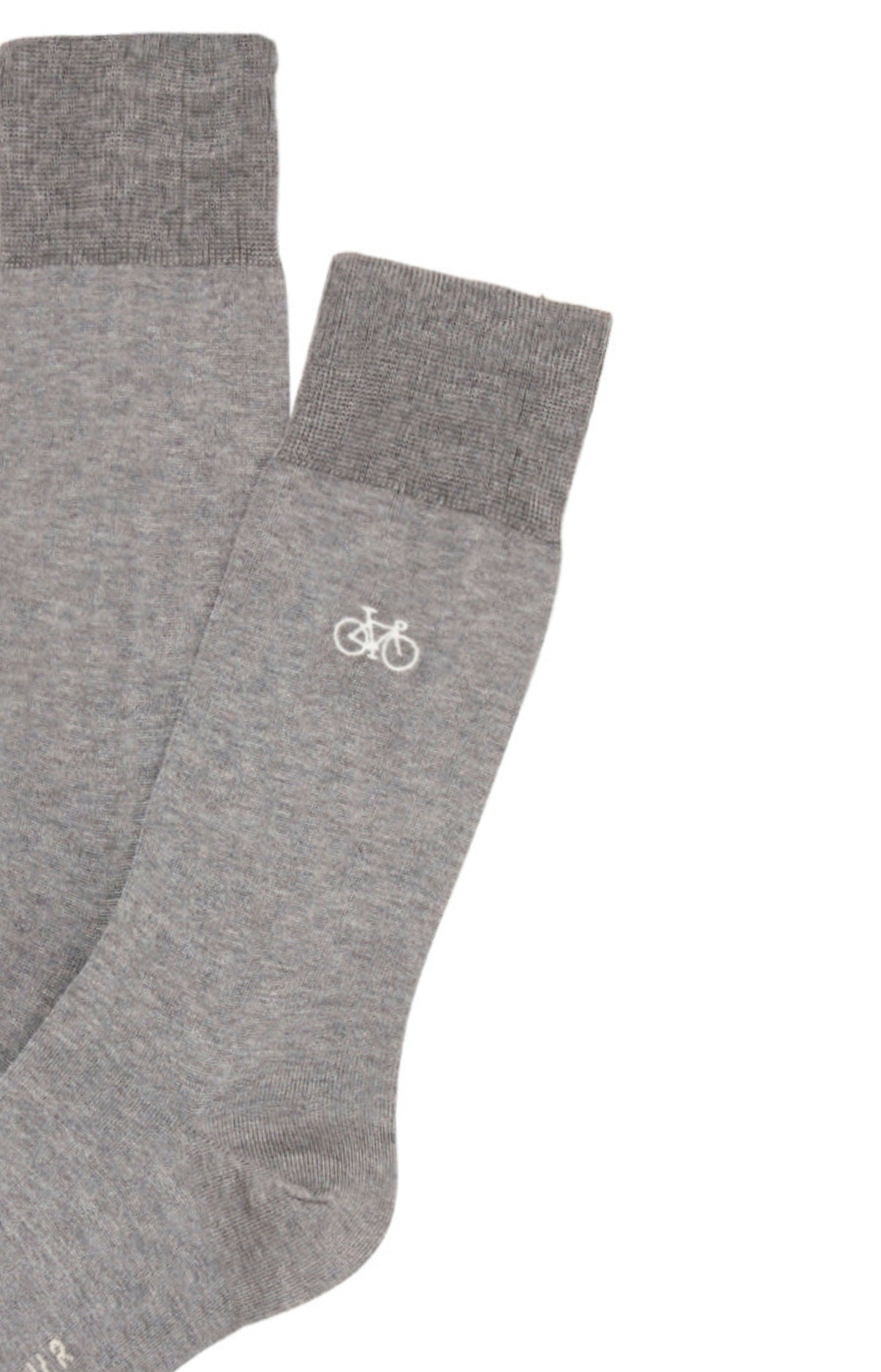 arthur-bob-chaussettes-fil-d-cosse-v-lo-gris image 2