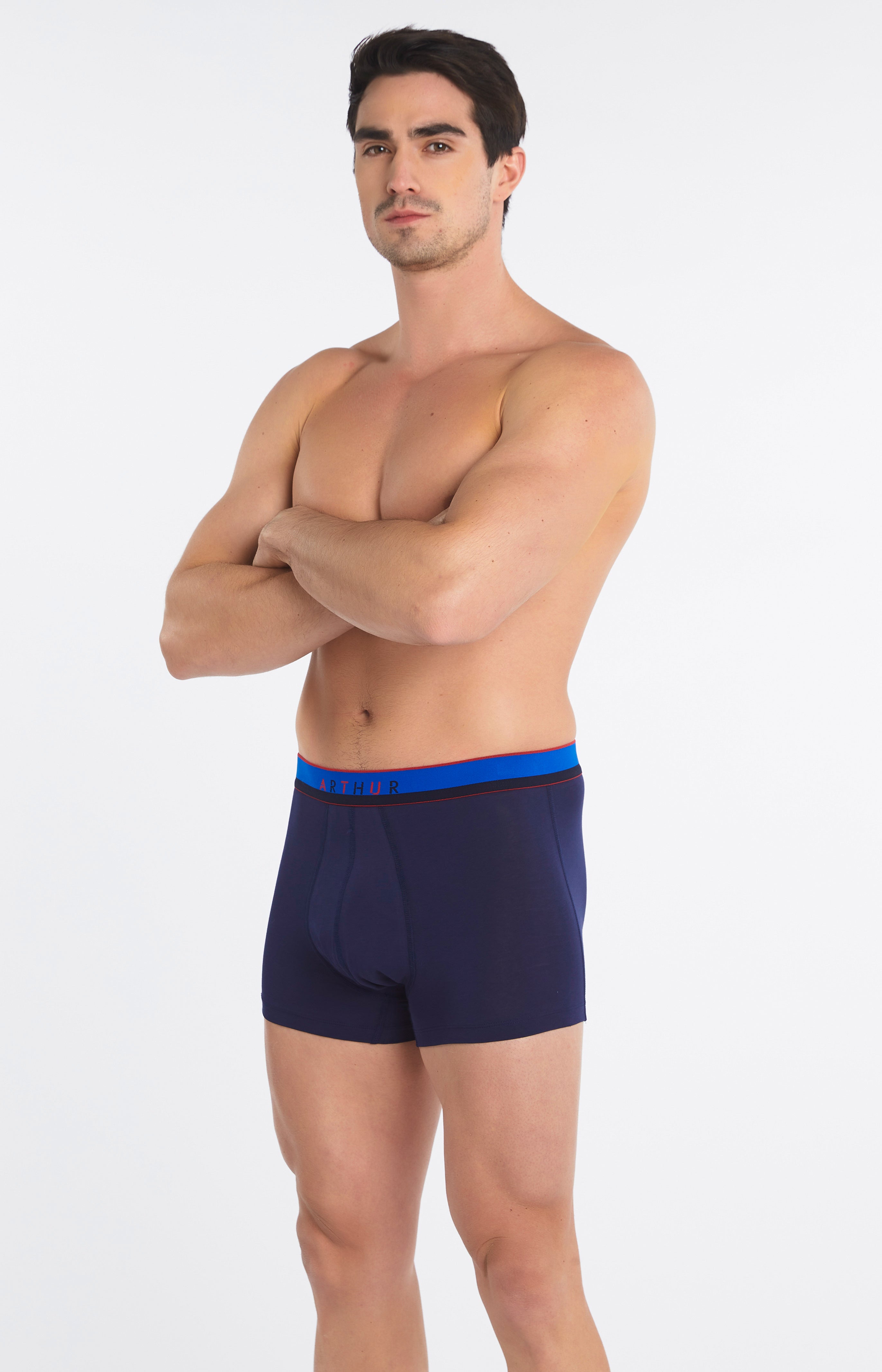 arthur-bob-slippe-uni-boxer-homme-nuit-coton-bio image 2