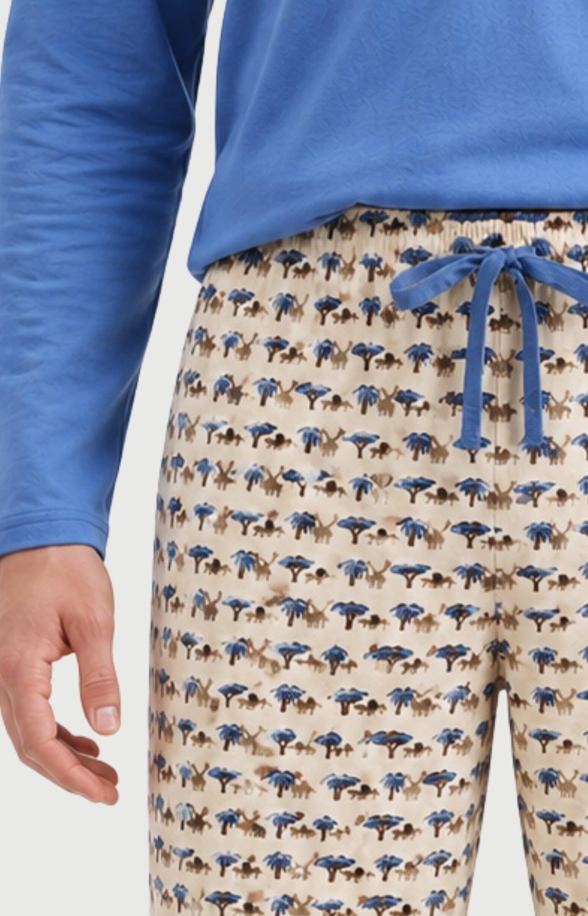 arthur-bob-comment-savane-pyjama-homme-cru-coton image 3