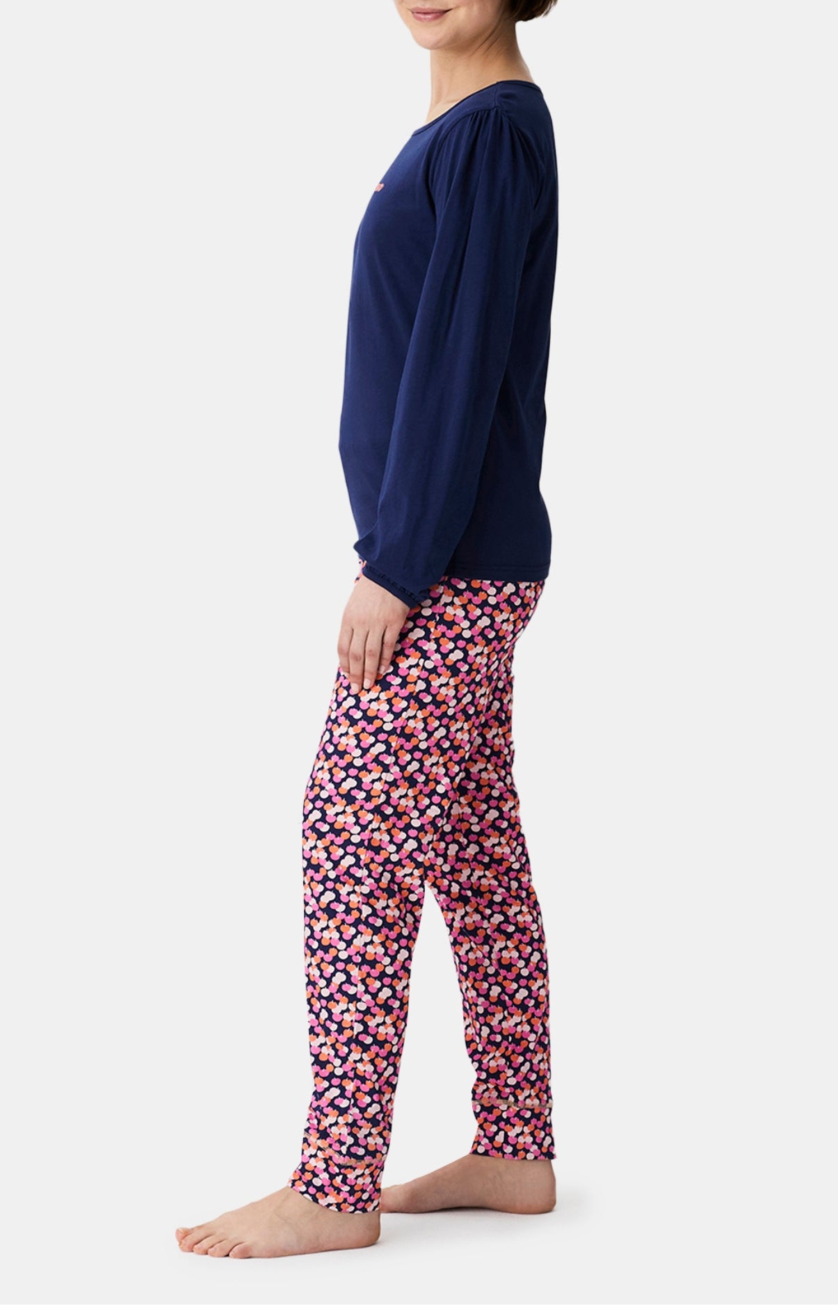 arthur-bob-pommes-pyjama-femme-multicolore-coton-bio image 5
