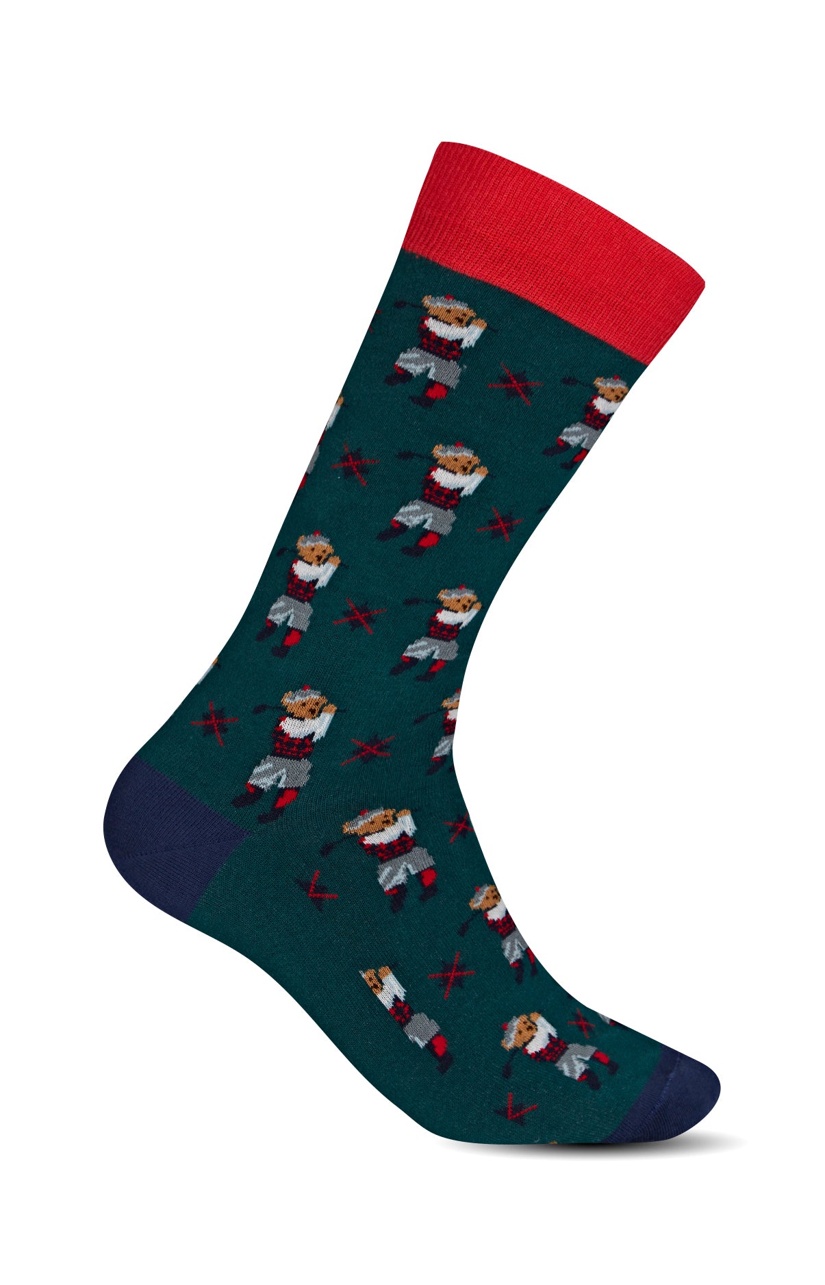 arthur-bob-teddy-chaussettes-mini-homme-sapin-france image 1