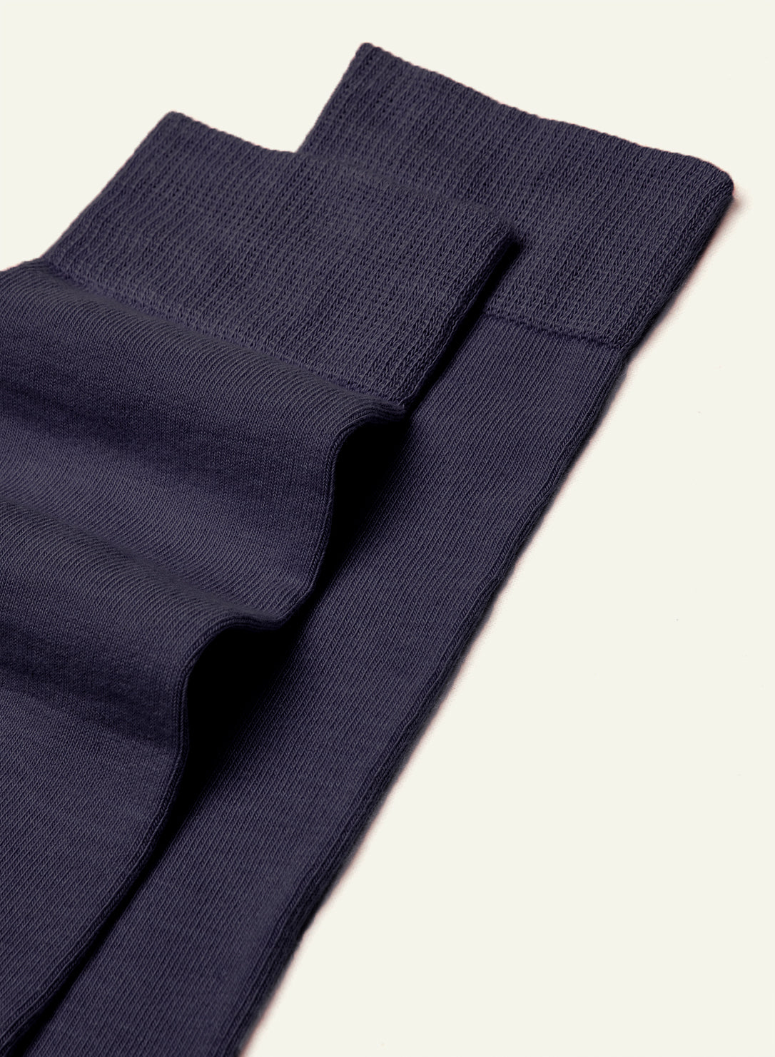 archiduchesse-de-ville-bleu-marine-chaussettes-mi-hautes-coton image 3