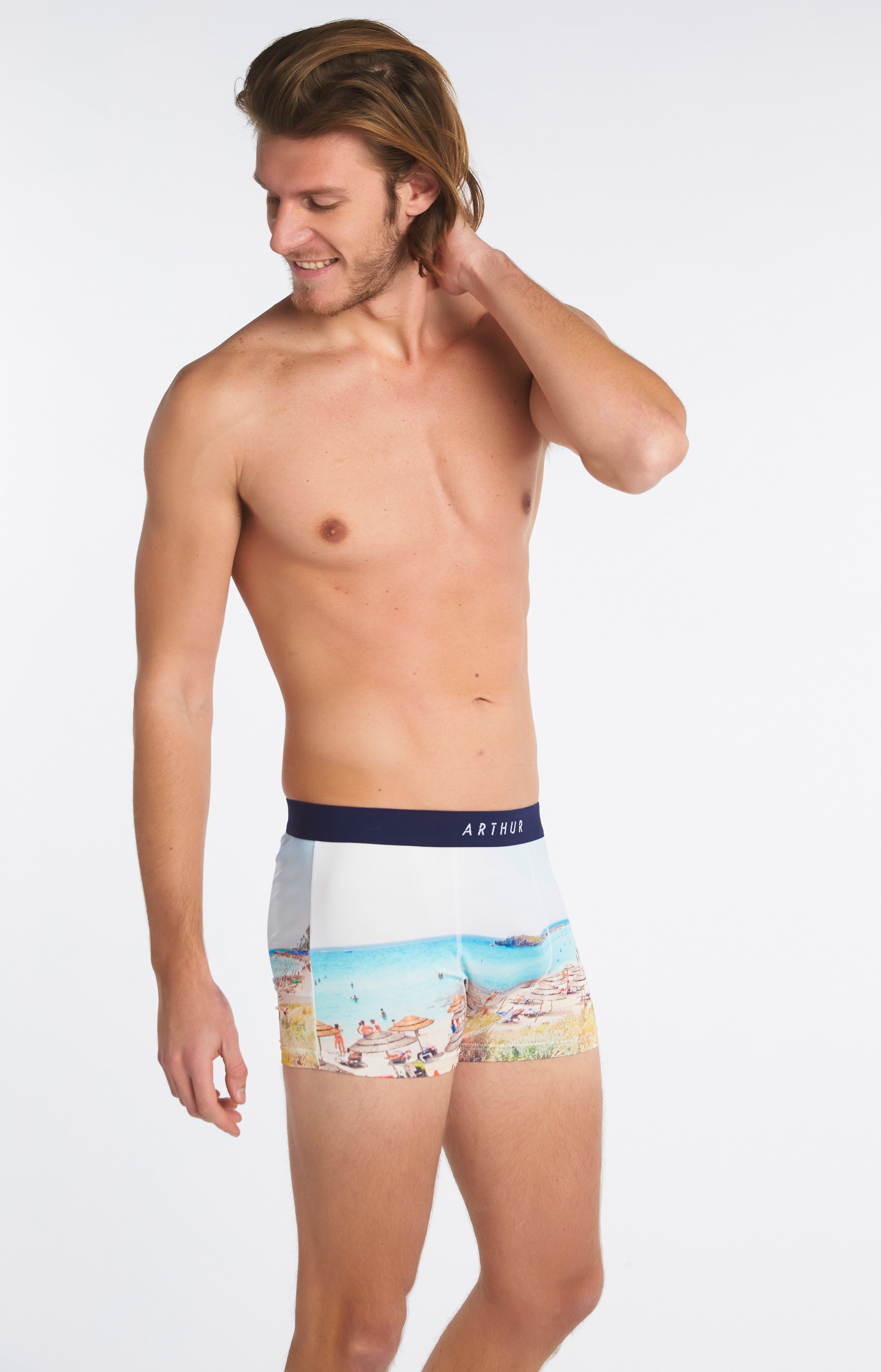 arthur-bob-boxer-plage-multicolore-l-ger image 4