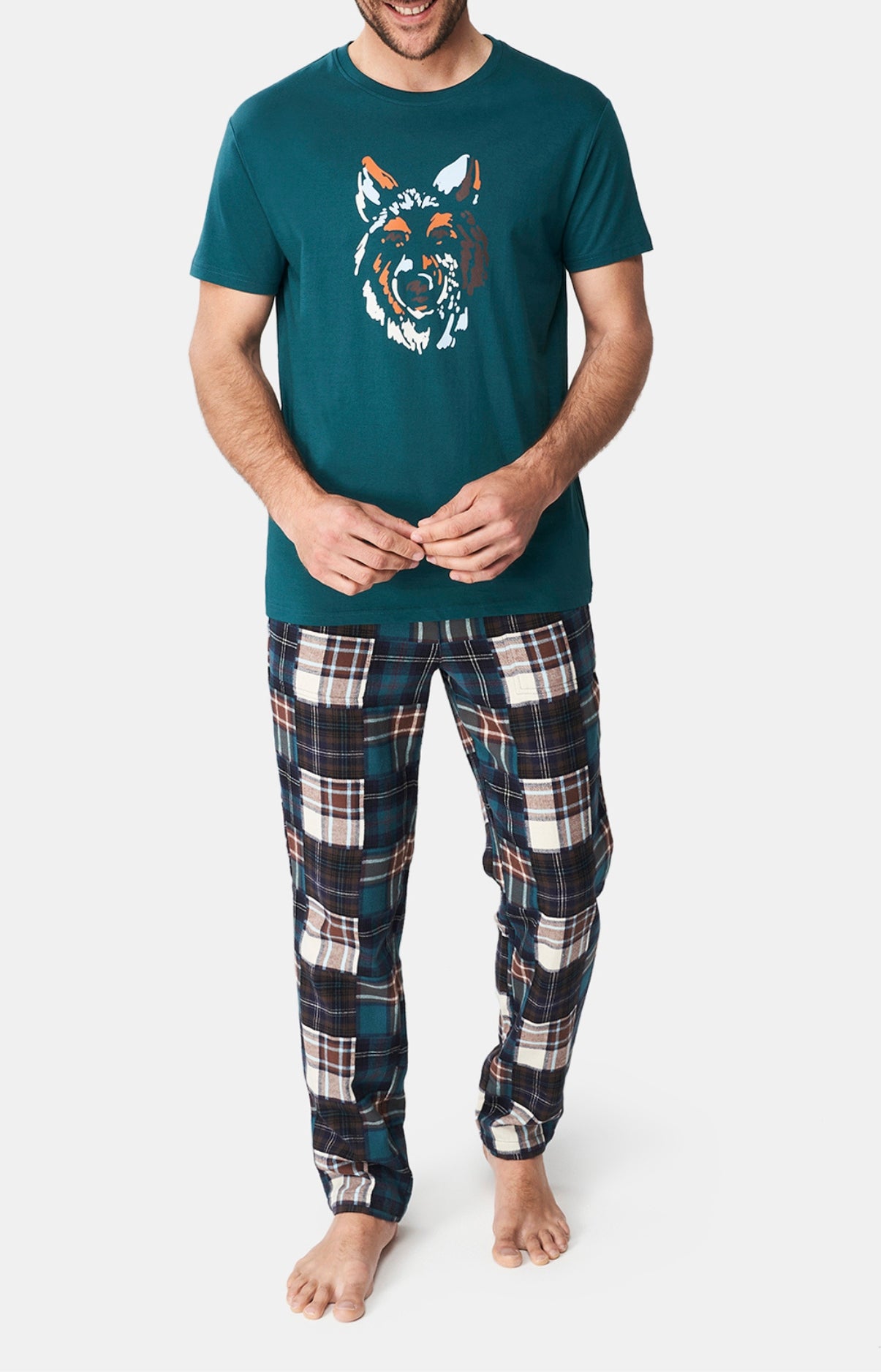 arthur-bob-olly-pantalon-pyjama-pilou-multicolore image 1