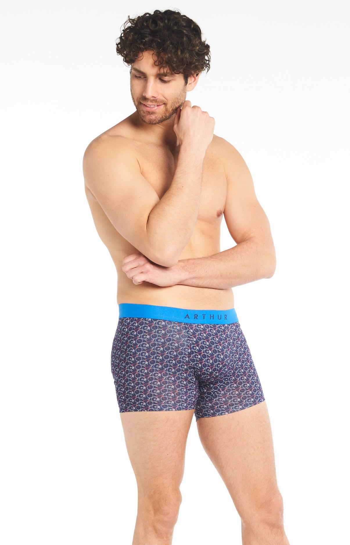arthur-bob-v-lo-boxer-homme-coton-bio-marine image 4