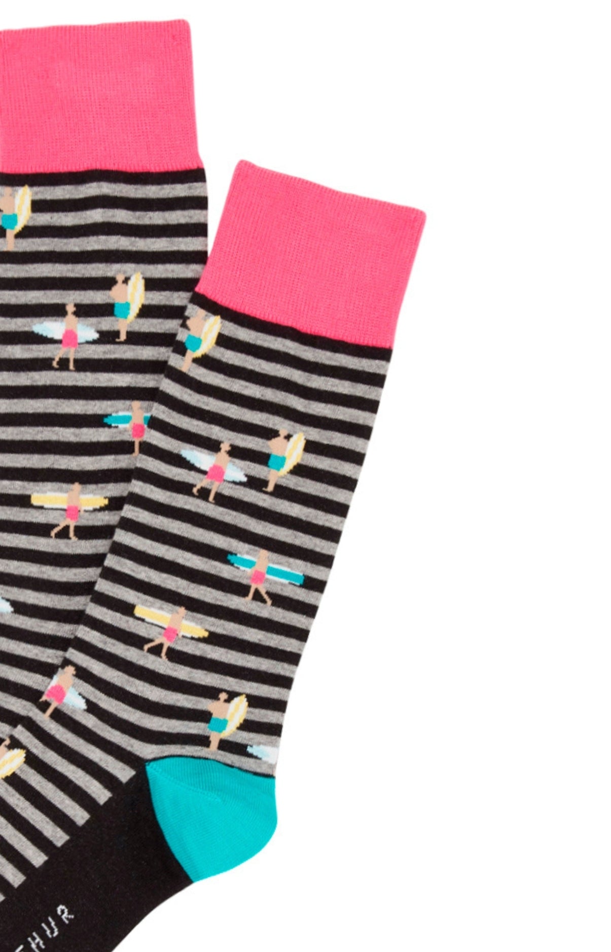 arthur-bob-surf-gris-chaussettes-homme-coton-40-46 image 2
