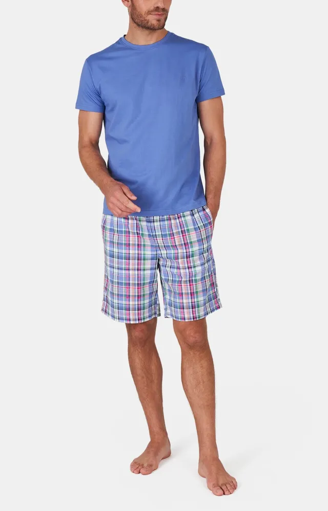 arthur-bob-short-rome-coton-short-pyjama-multicolore-carreaux image 1