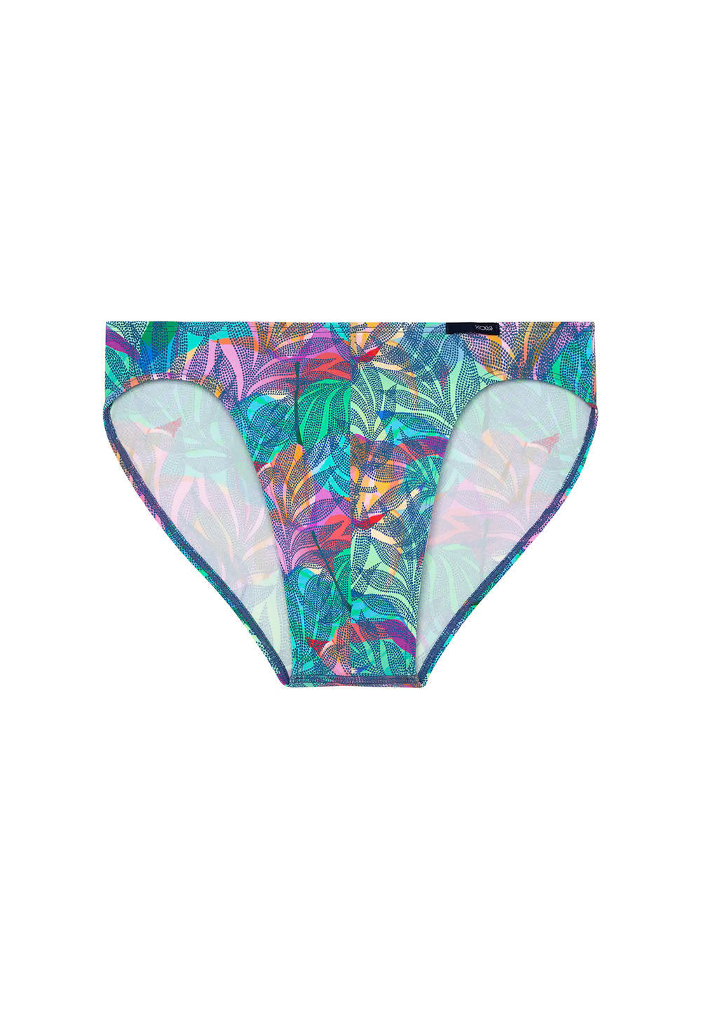 hom-funky-styles-comfort-slip-homme-multico-print-microfibre image 1
