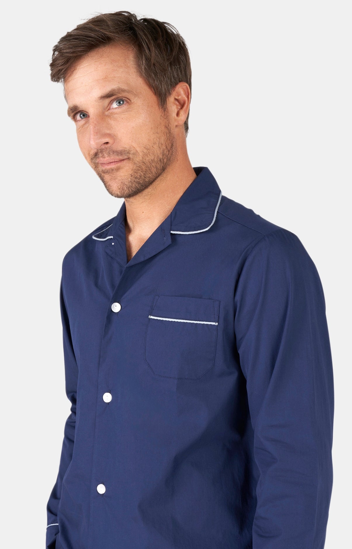 arthur-bob-tradi-pyjama-coton-marine-boutonn-popeline image 4
