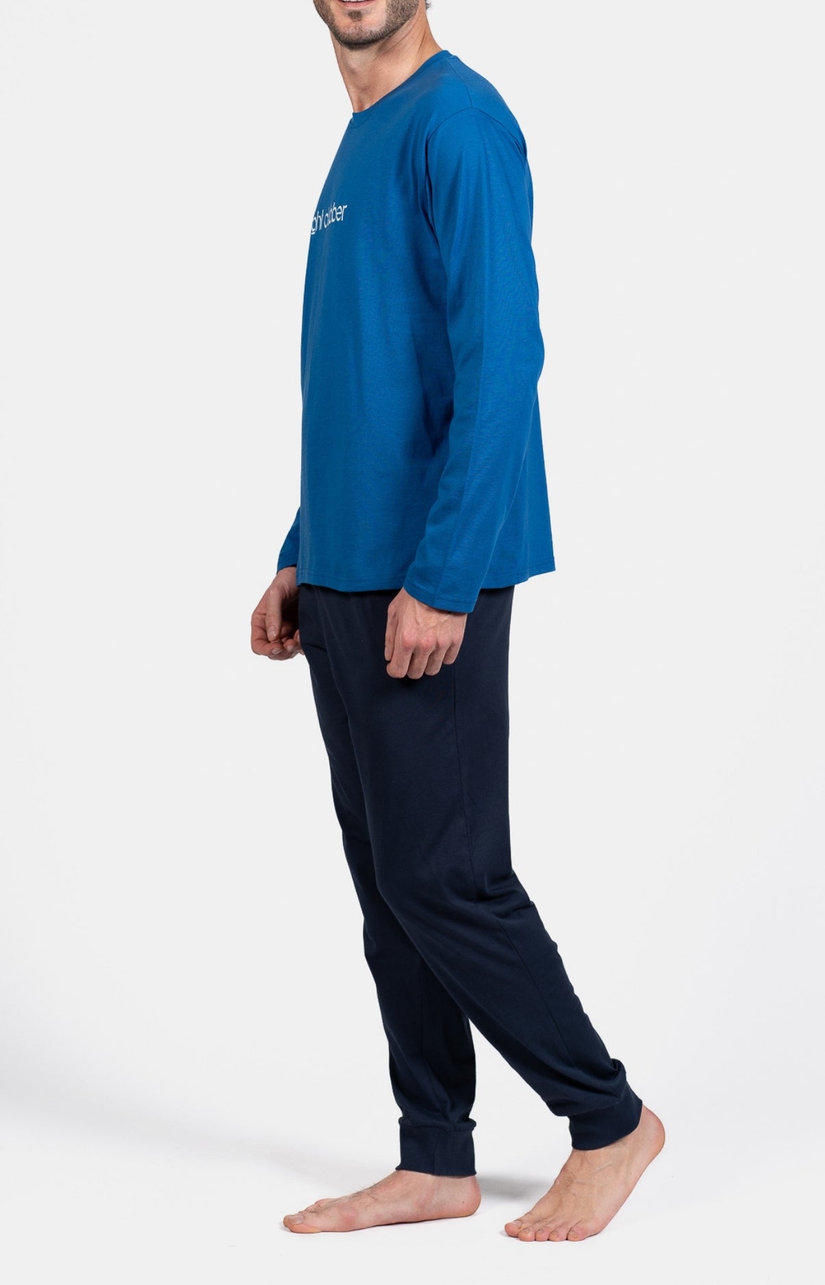 arthur-bob-night-clubber-pyjama-homme-noir-coton image 5