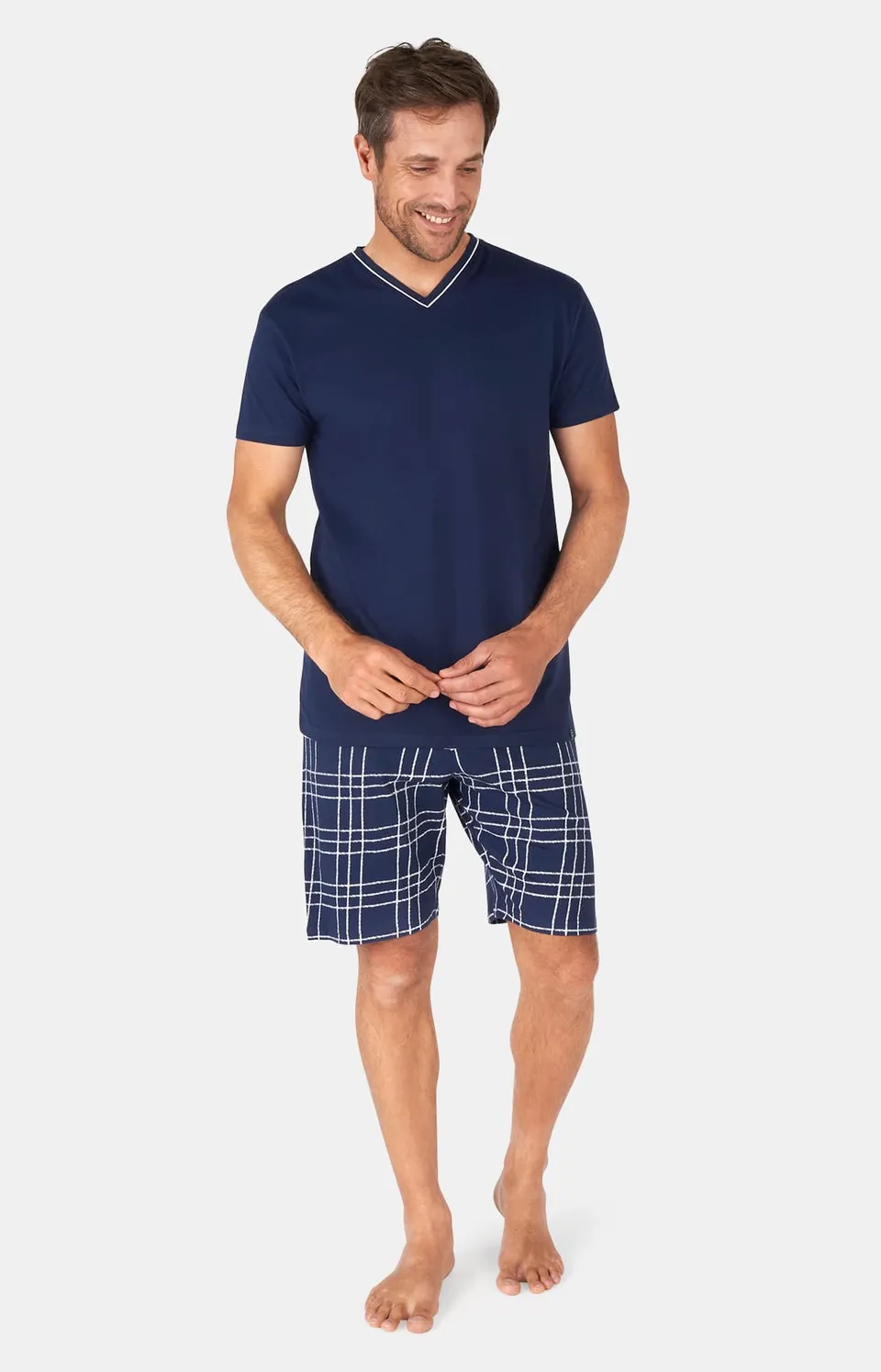 arthur-bob-lewis-pyjashort-coton-bio-marine image 1