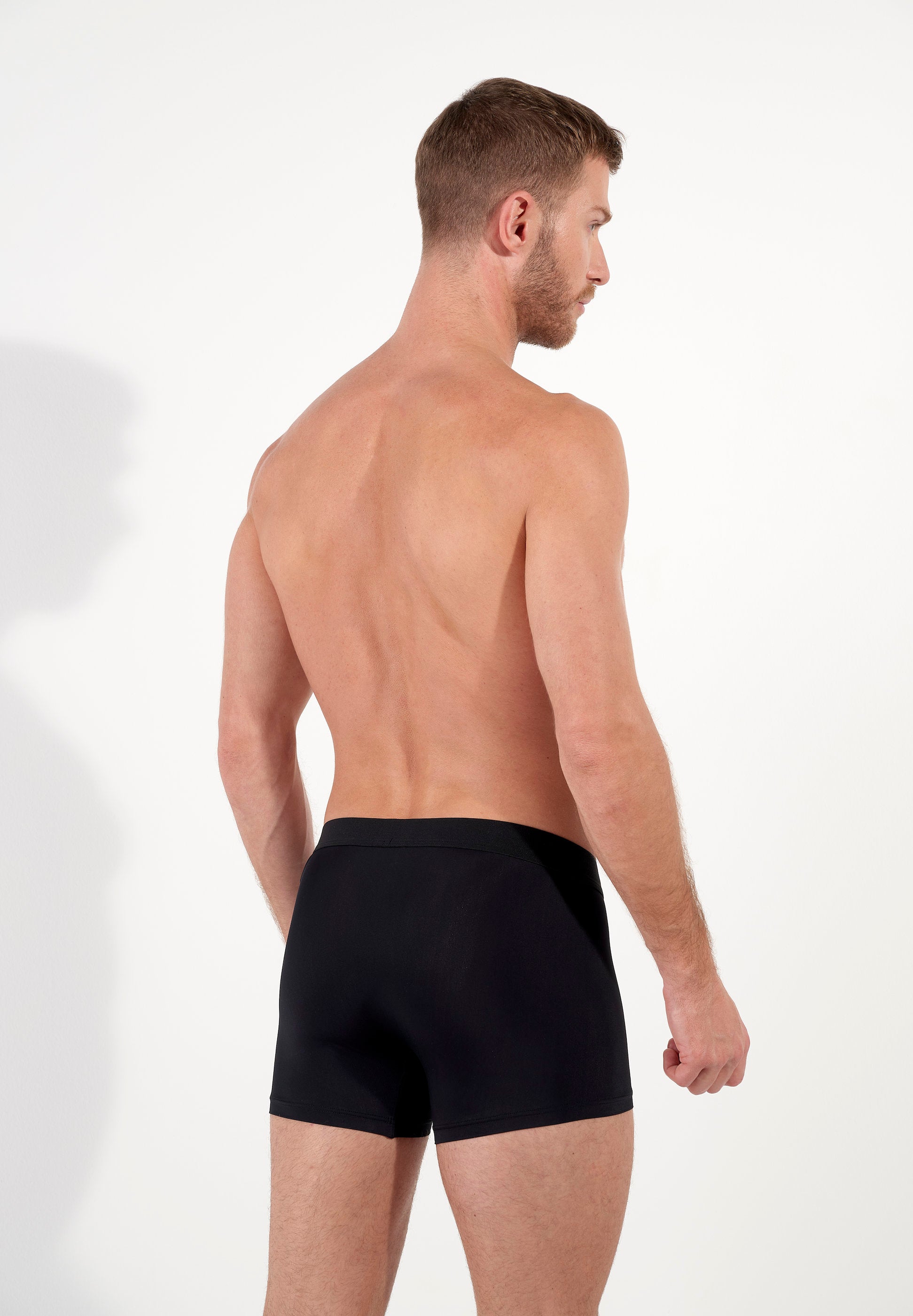 hom-supersoft-403098-boxer-homme-noir-microfibre image 3