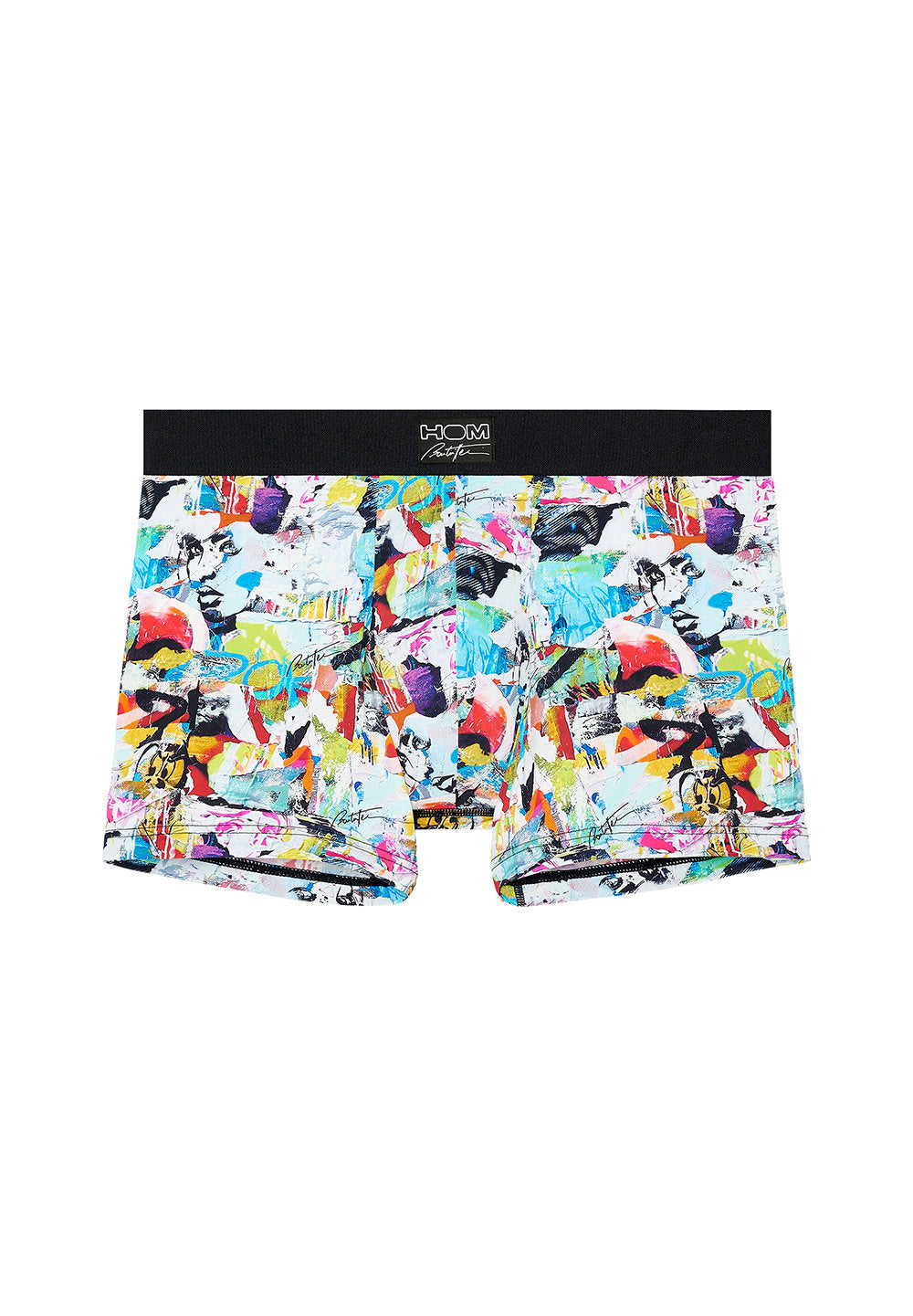 hom-temptation-lov-art-boxer-multicolore-microfibre image 1
