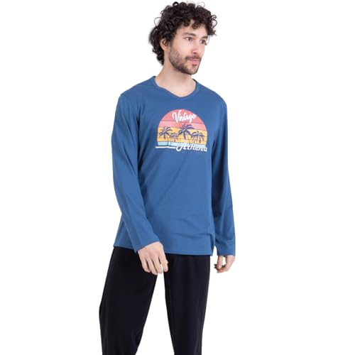 athena-ecopack-pyjama-long-homme-coton-taille-l image 7