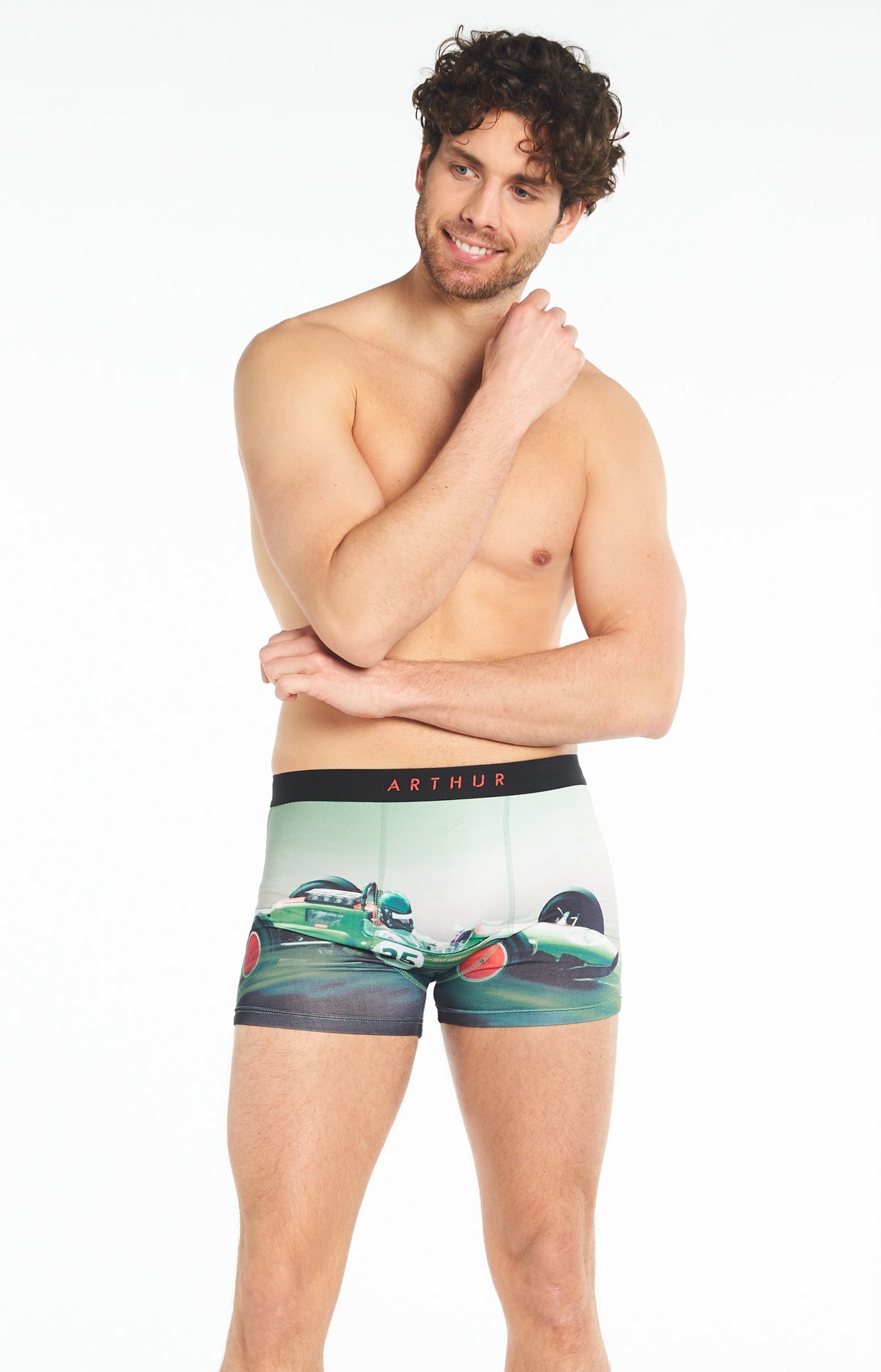arthur-racing-boxer-homme-multicolore-l image 1
