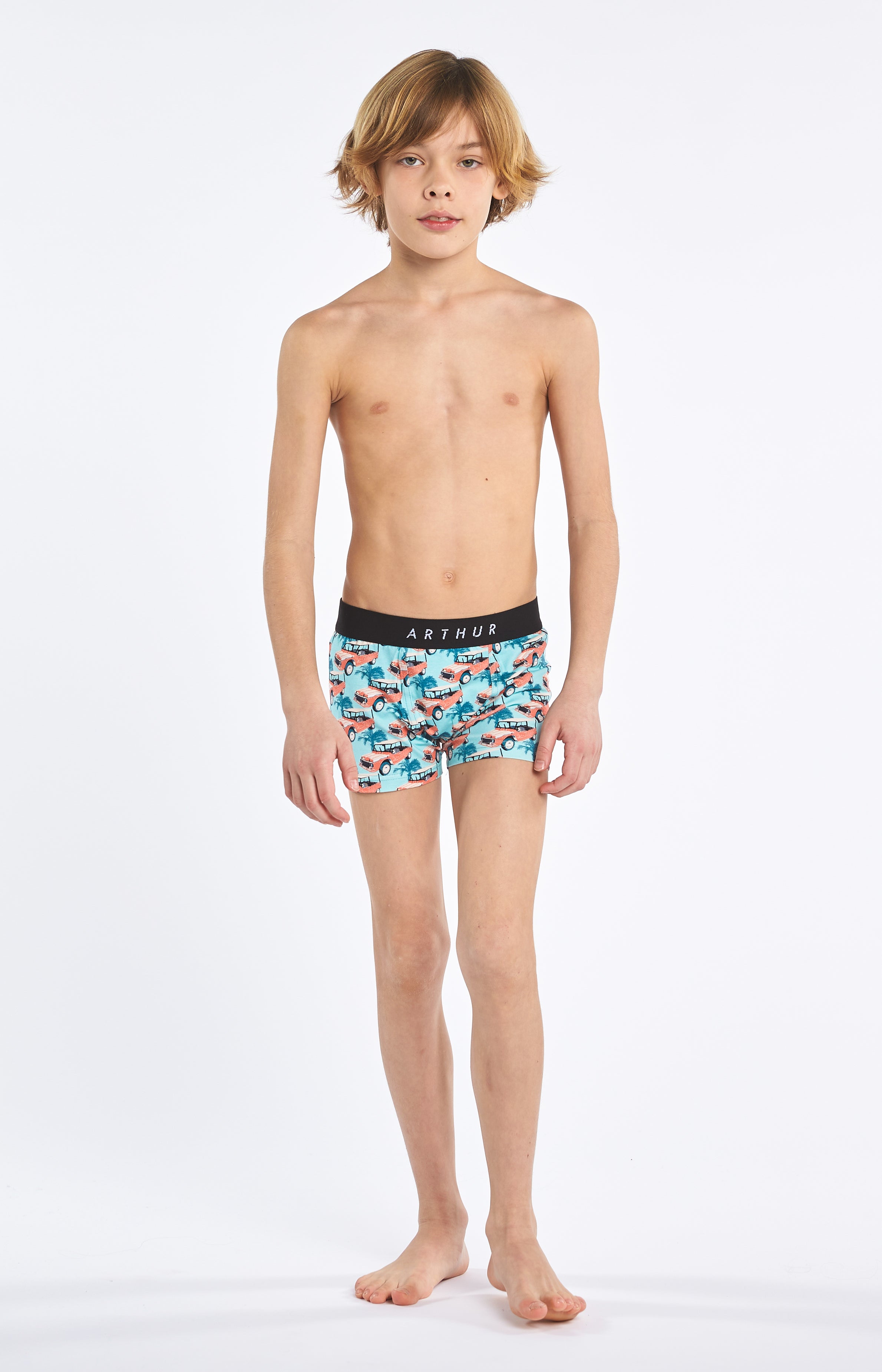 arthur-bob-boxer-mehari-corail-gar-on-coton-bio image 5