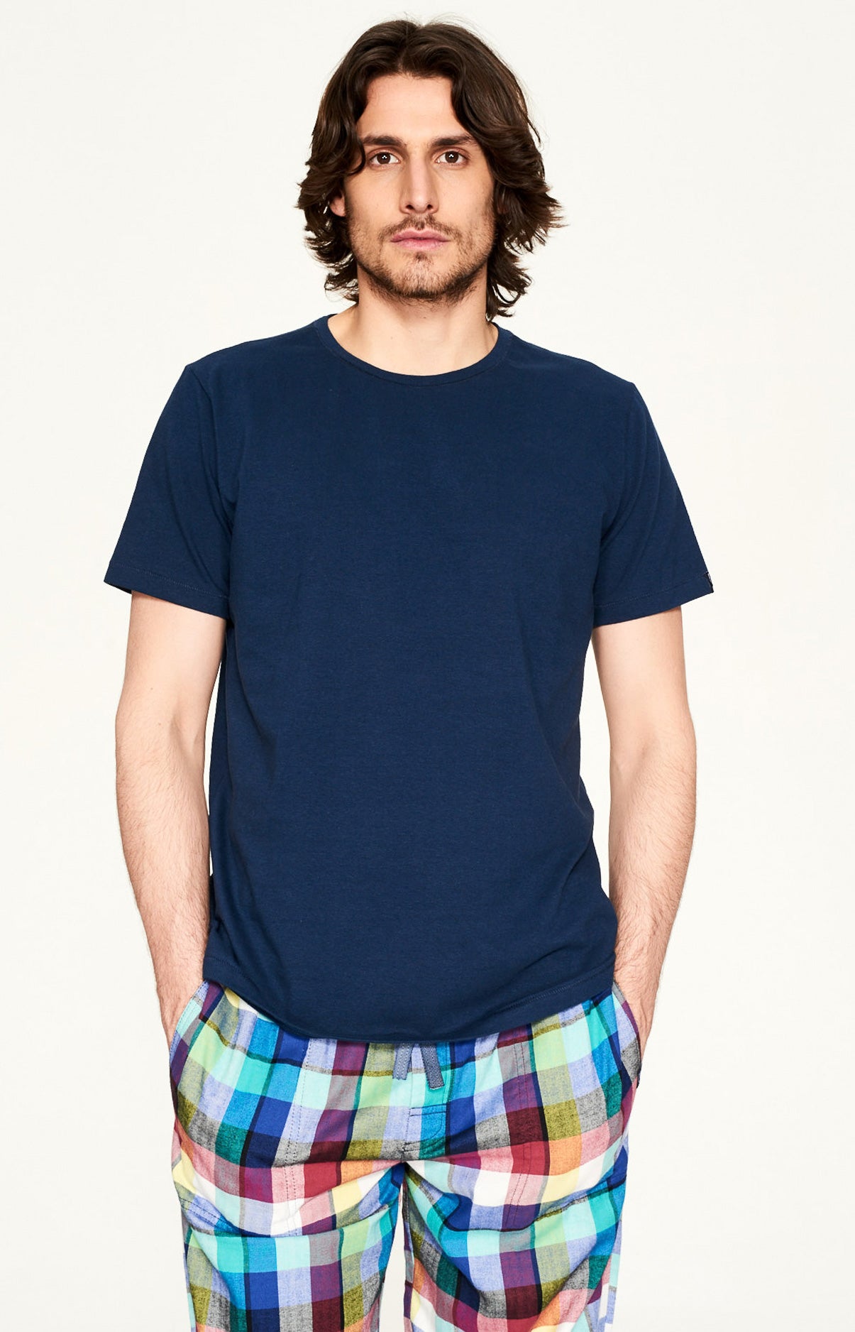 arthur-bob-tee-shirt-pima-marine-coton-homme image 1