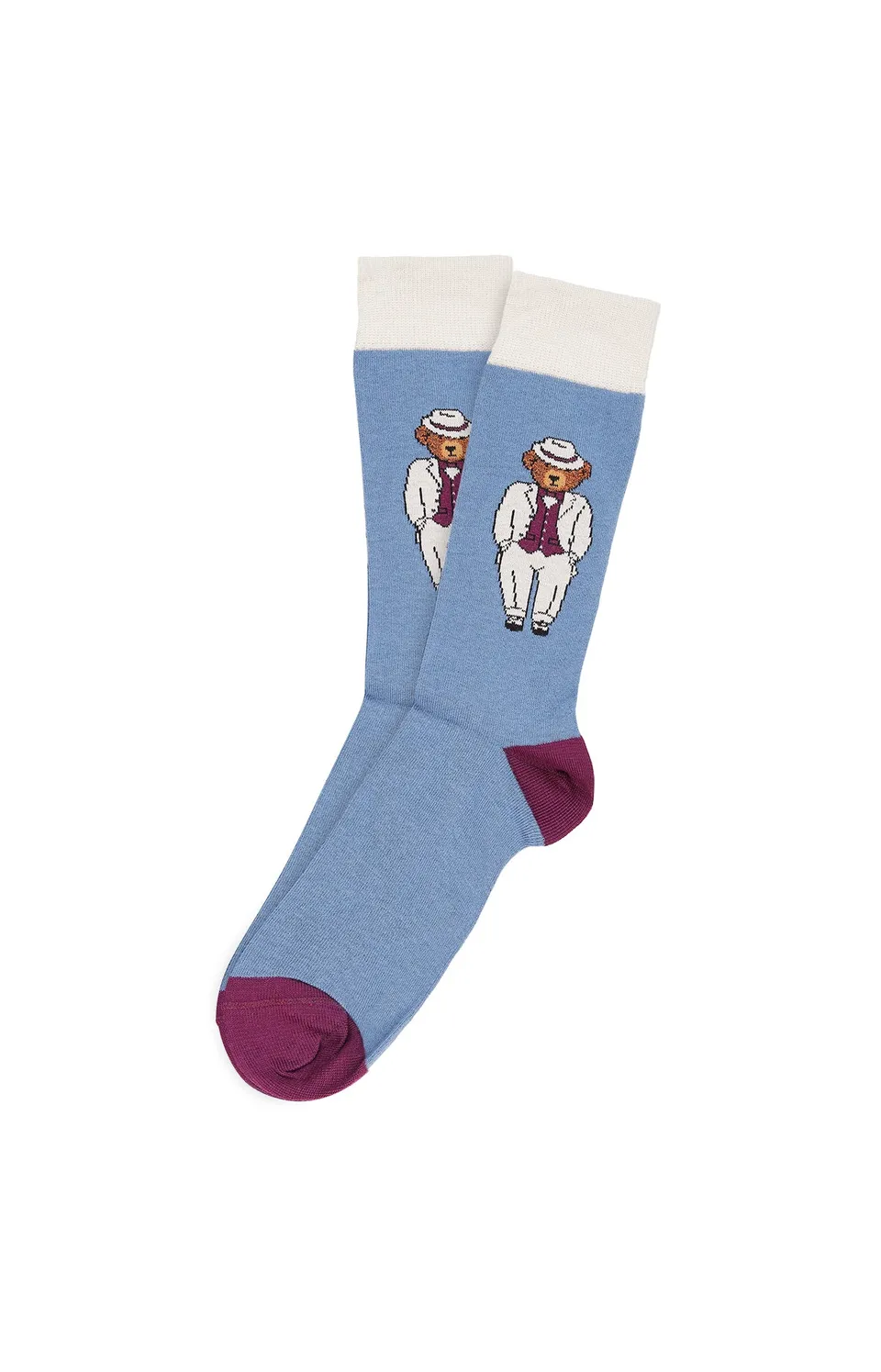 arthur-bob-charles-chaussettes-denim-coton-bio image 1
