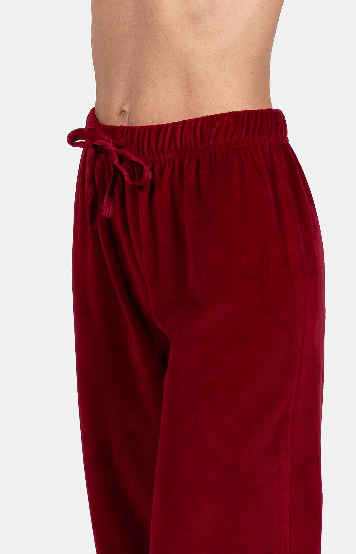 arthur-bob-r-veuse-pyjama-velours-rouge-femme image 4