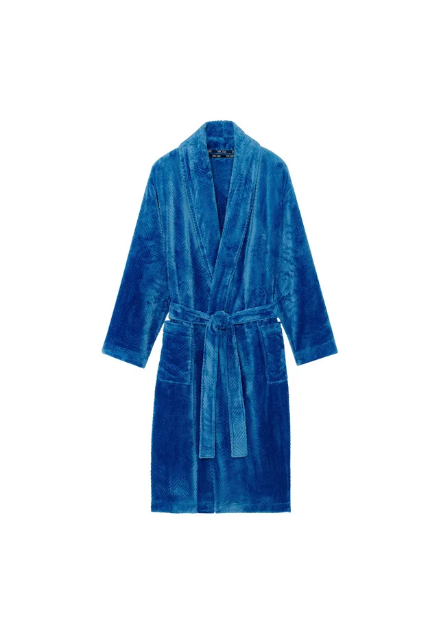 hom-modal-comfort-peignoir-everest-homme-bleu-polaire image 1