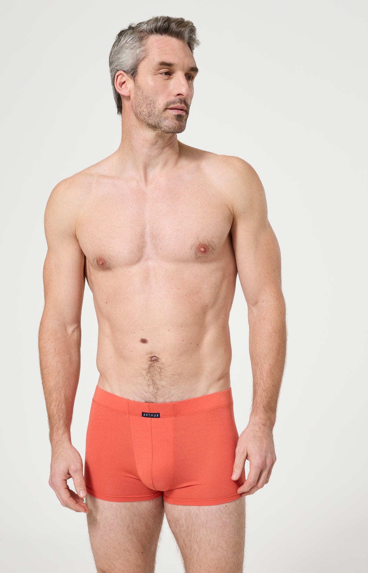arthur-bob-boxer-modal-brique-seconde-peau image 4