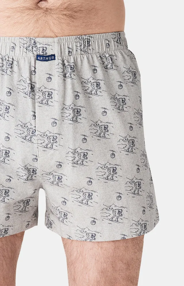 arthur-le-club-cale-on-descente-de-lit-jersey-coton-gris image 1