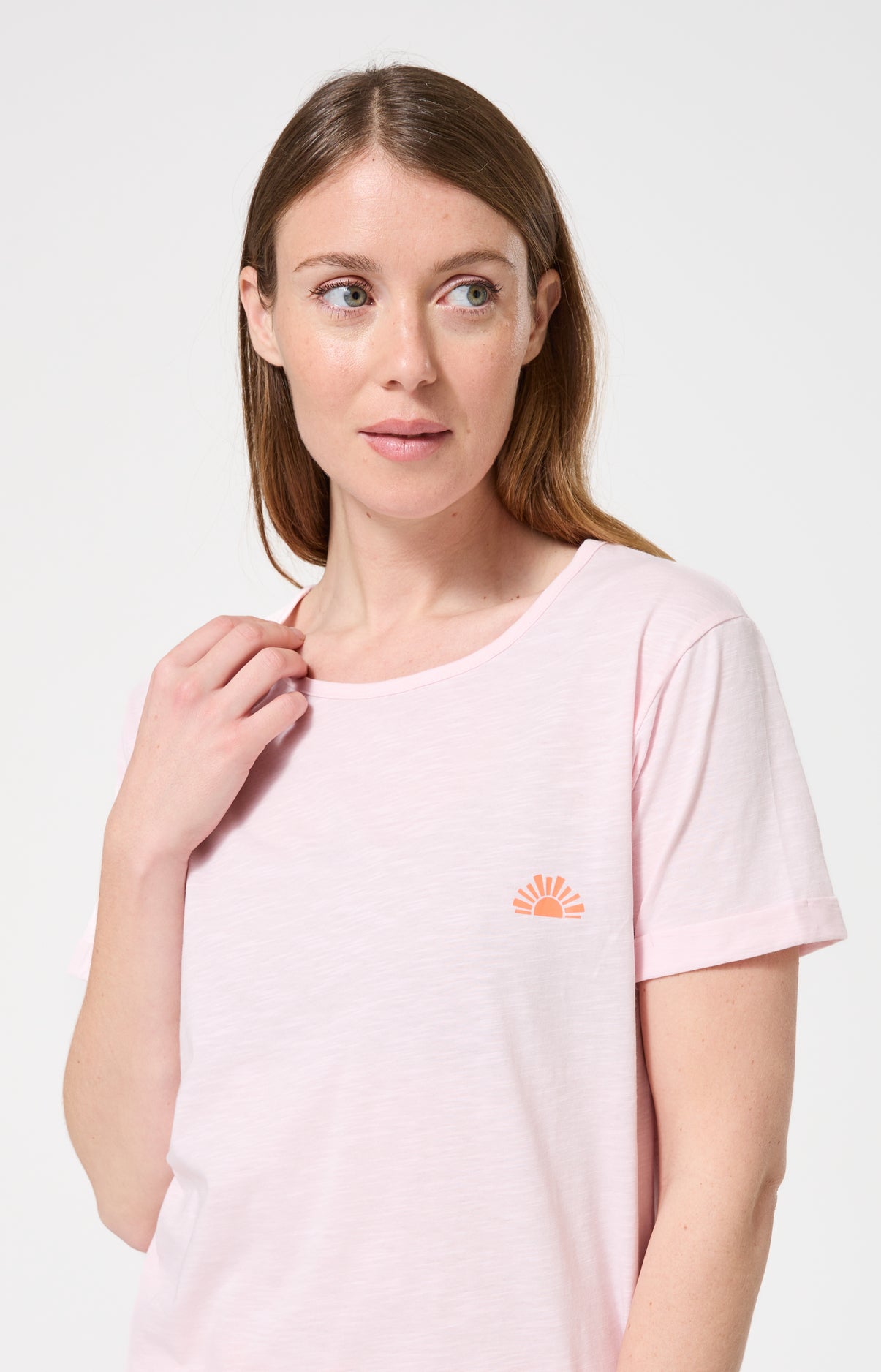 arthur-bob-coucher-de-sommeil-pyjashort-femme-abricot image 2