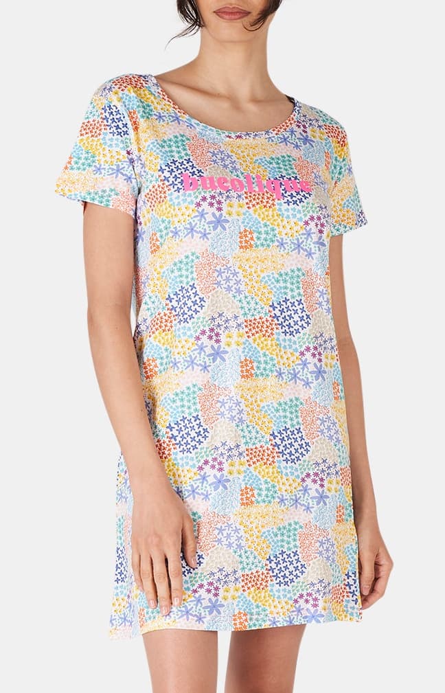 arthur-bob-chemise-de-nuit-bucolique-multicolore-coton image 1