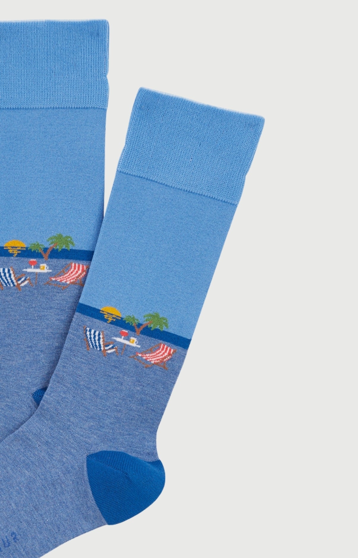 arthur-transat-chaussettes-coton-homme-bleu-40-46 image 2