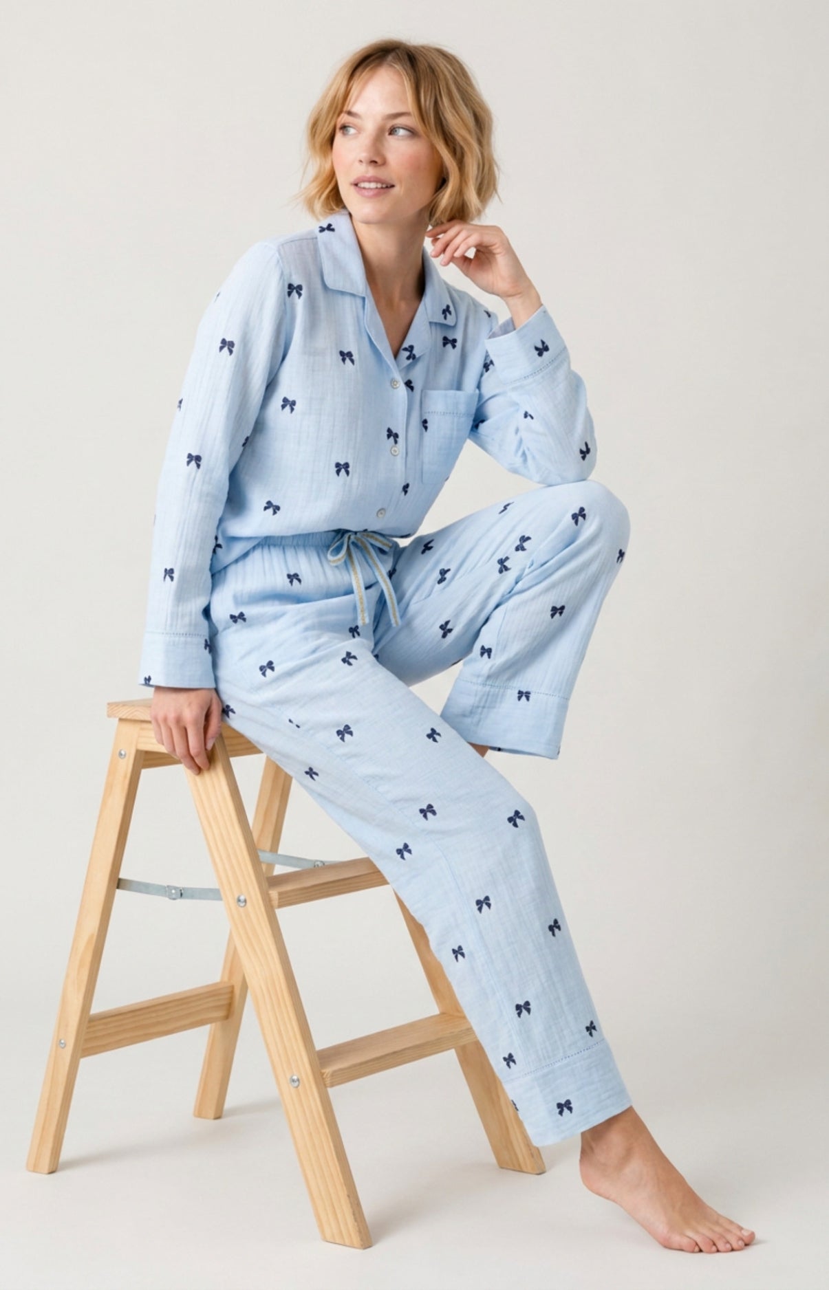 arthur-bob-pyjama-rosie-gaze-coton-ice-femme image 1